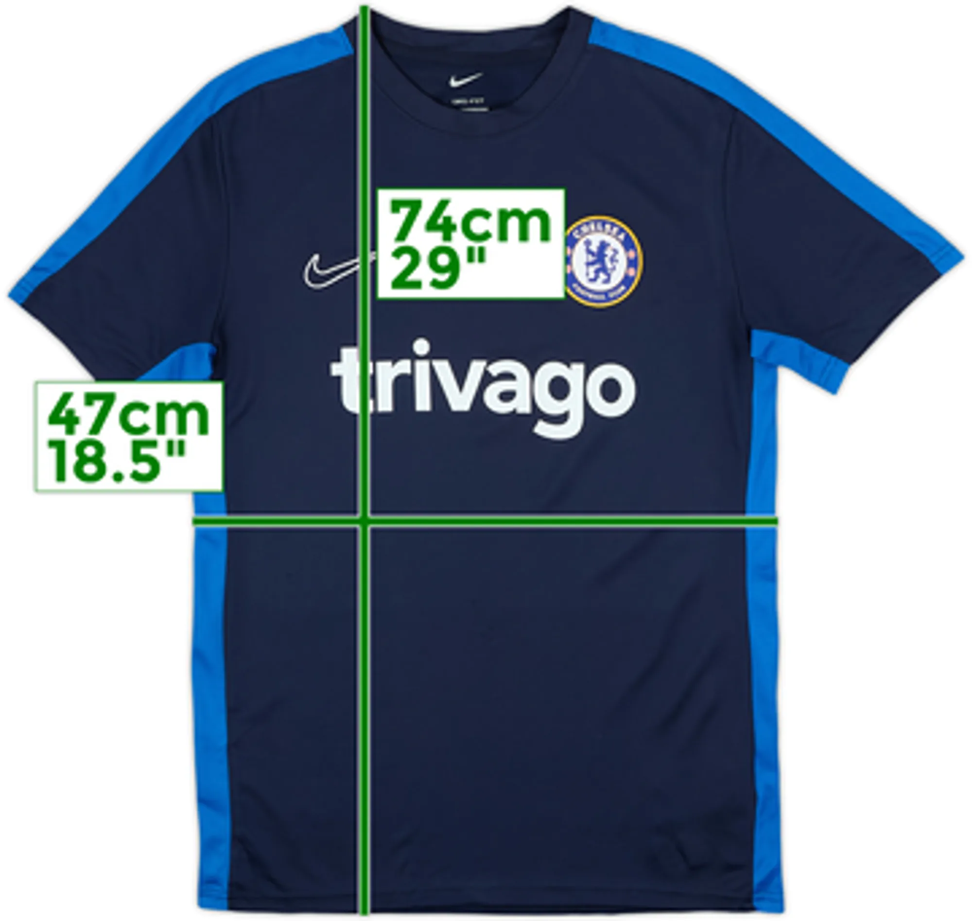 2023-24 Chelsea Nike Training Shirt - 9/10 - (M)