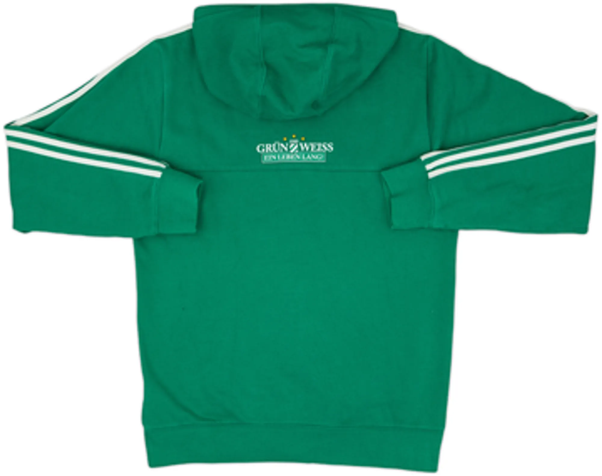 2011-12 Rapid Vienna adidas Hooded Track Jacket - 8/10 - (M)