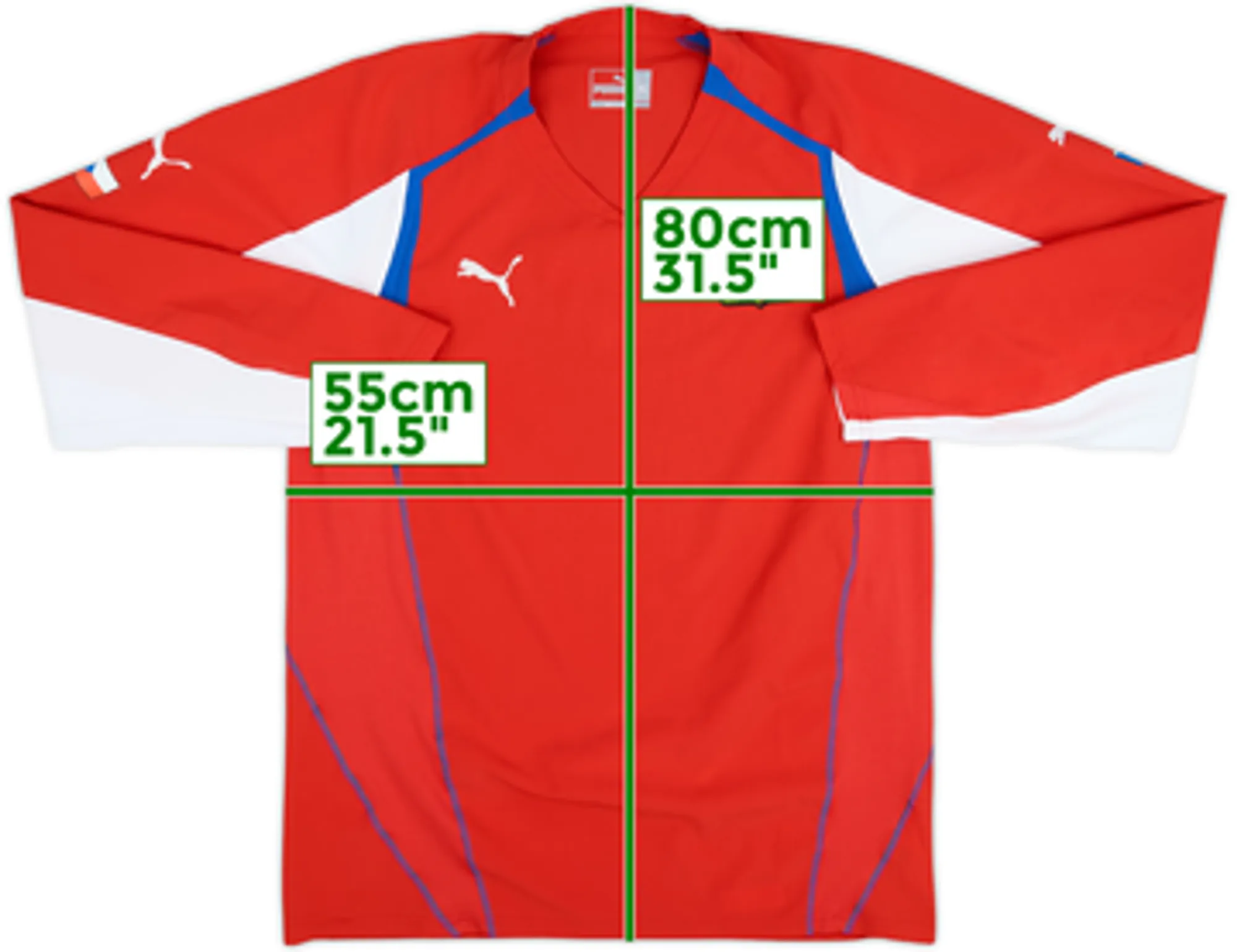 2004-05 Czech Republic Home L/S Shirt - 9/10 - (XL)
