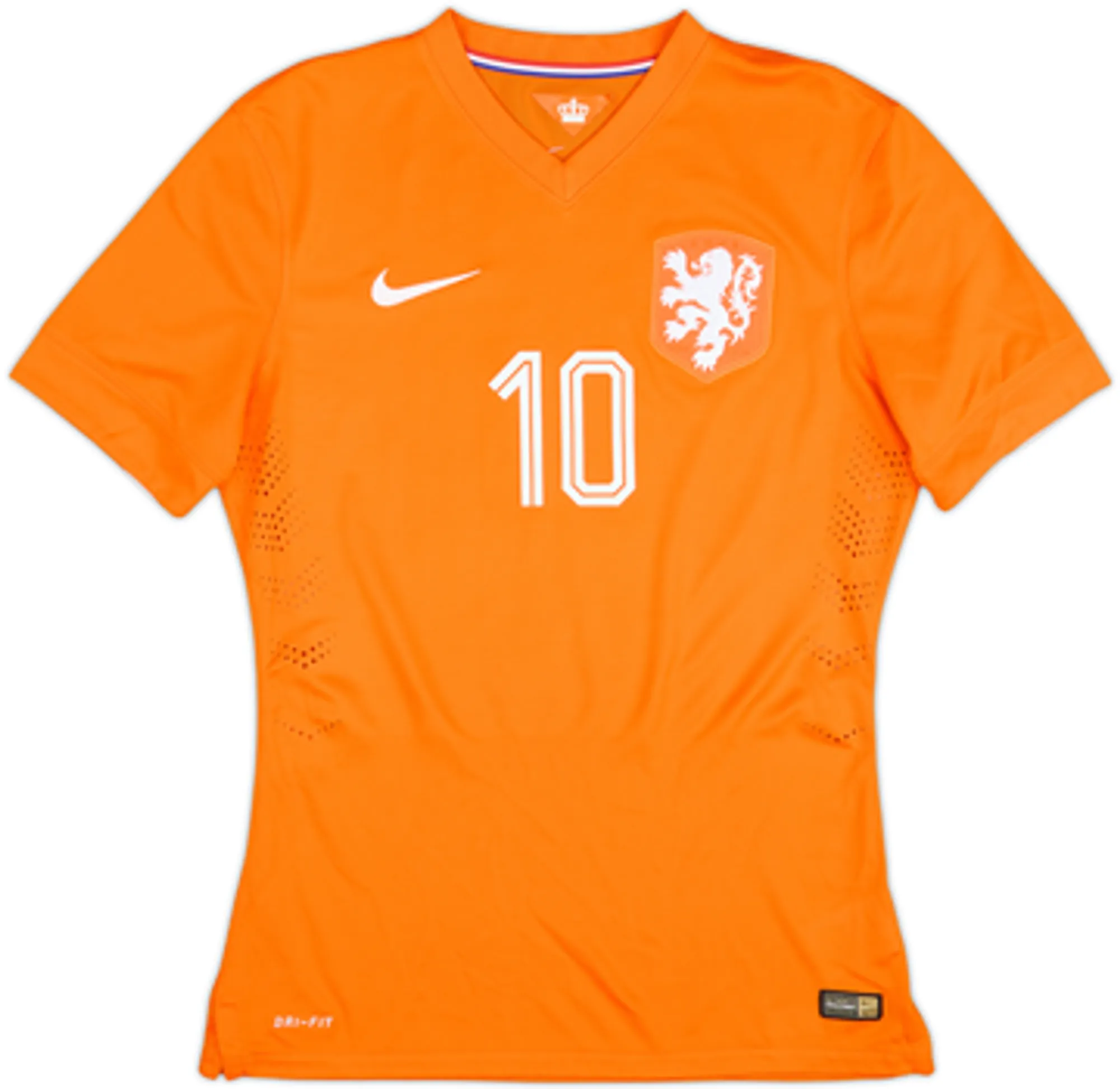 2014-15 Netherlands Authentic Home Shirt Sneijder #10 - 10/10 - (M)