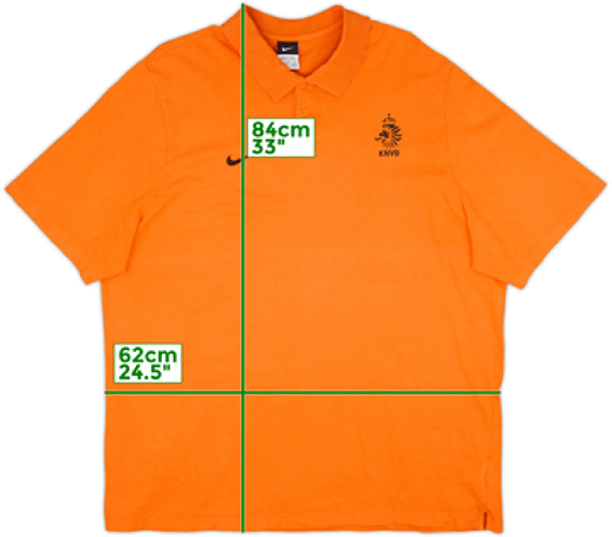 2010-11 Netherlands Nike Polo Shirt - 9/10 - (XXL)