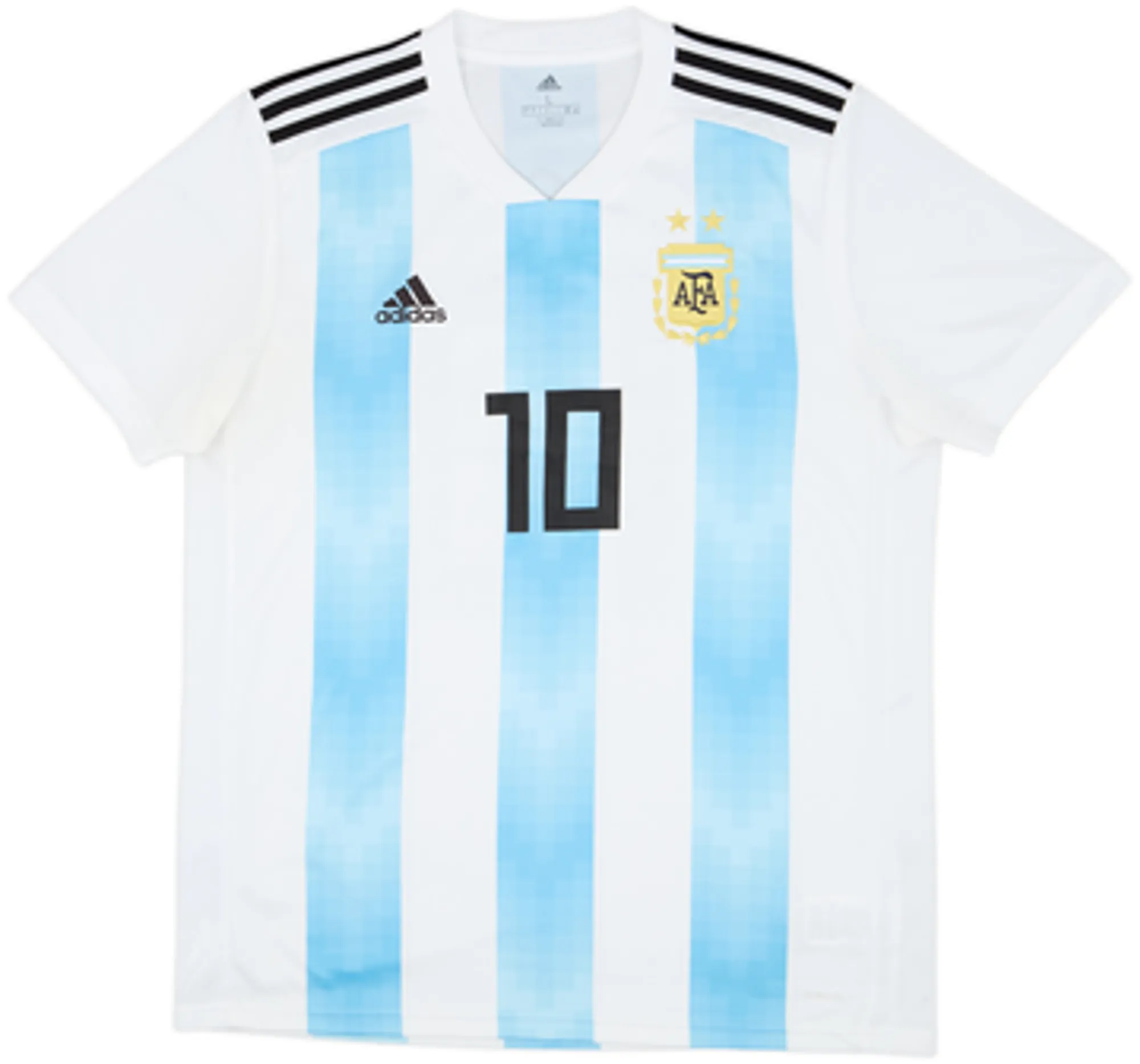 2018-19 Argentina Home Shirt Messi #10 - 9/10 - (L)
