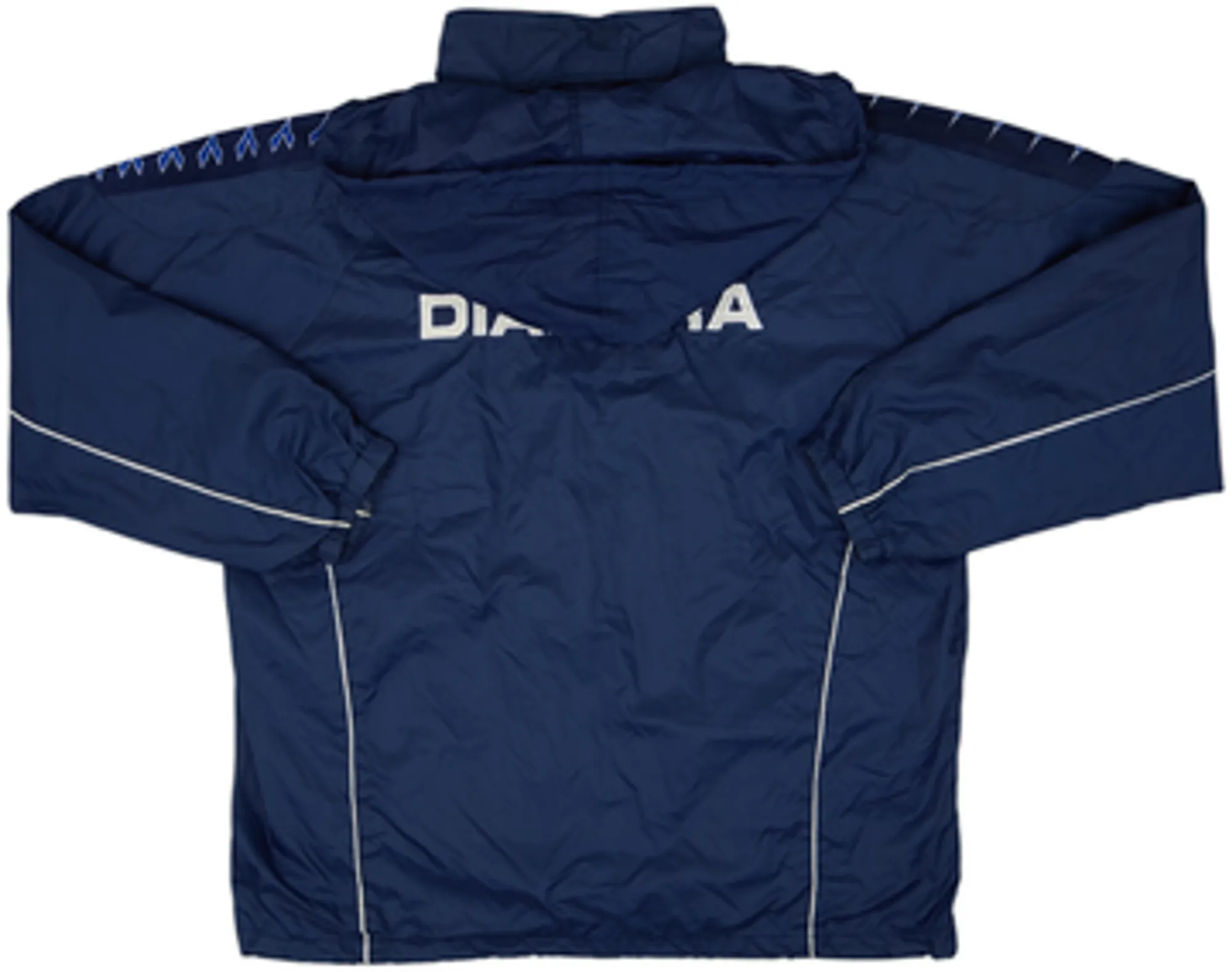 1998 Italy FIGC Diadora Hooded Rain Jacket - 8/10 - (L)