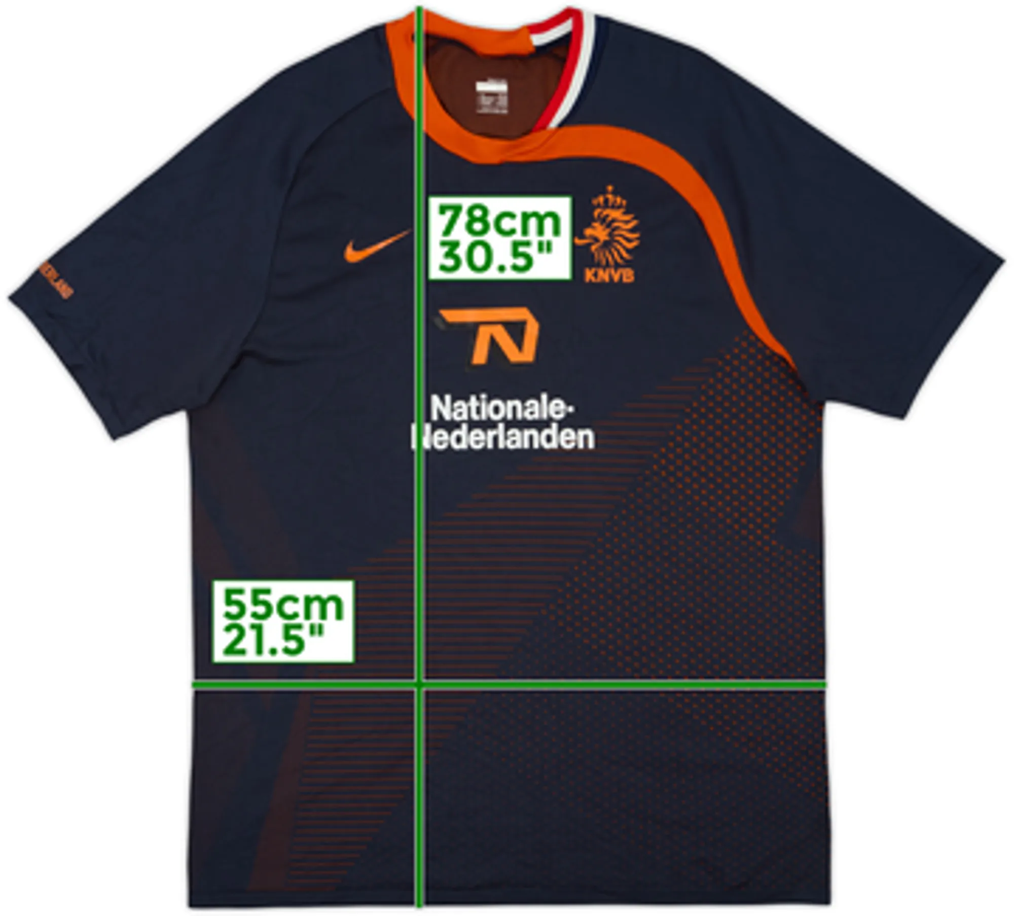 2008-09 Netherlands Player Issue Nike Training Shirt - 8/10 - (XL)
