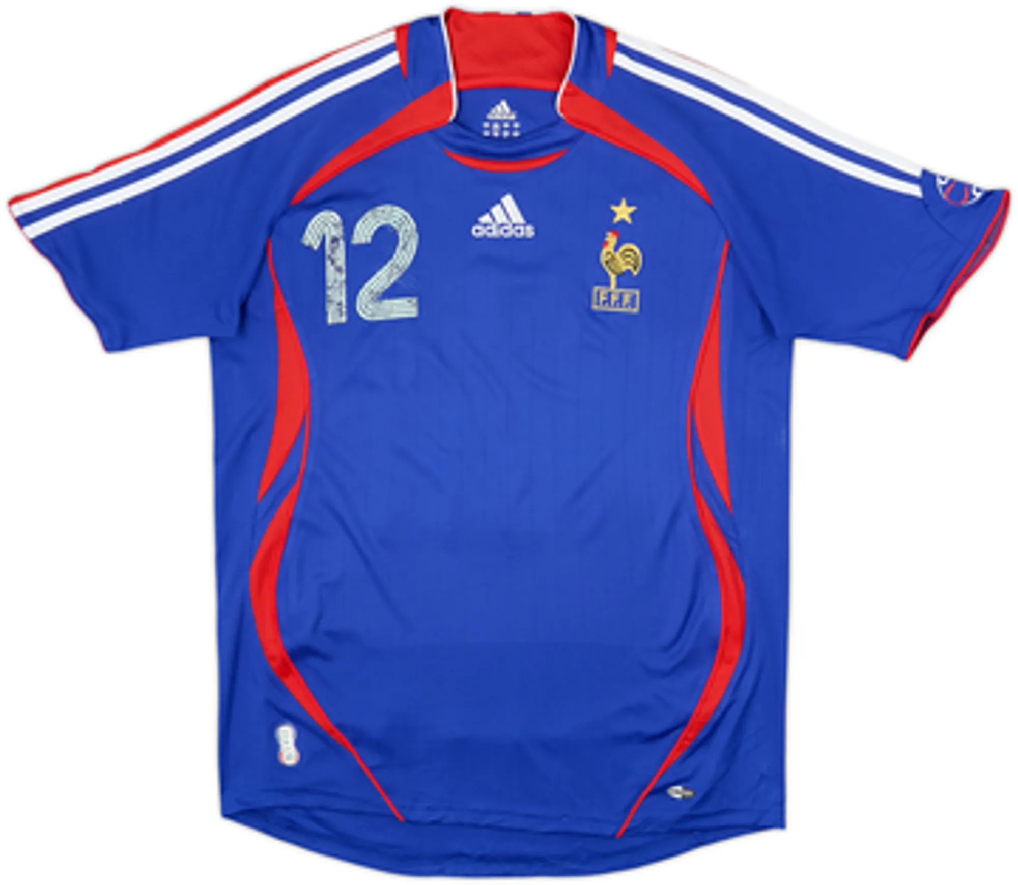 2006-07 France Home Shirt Henry #12 - 4/10 - (S)