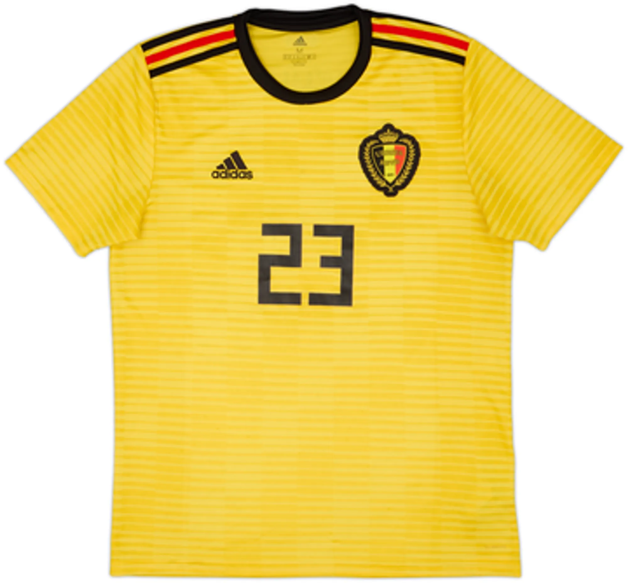 2018-19 Belgium Away Shirt Batshuayi #23 - 7/10 - (M)