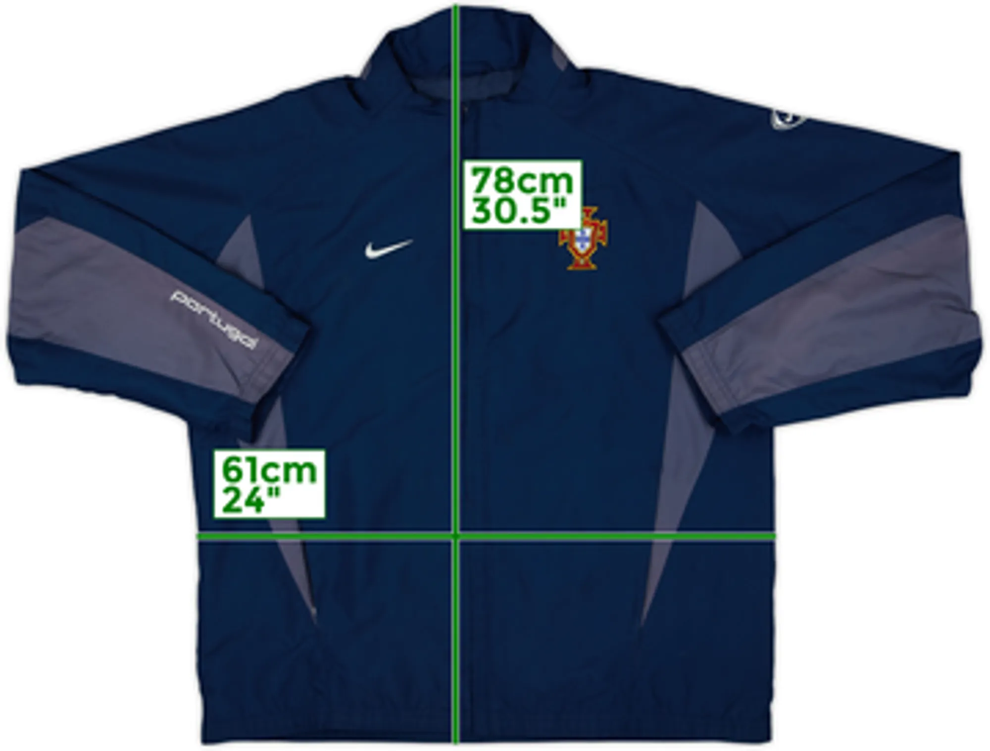 2002-03 Portugal Nike Track Jacket - 8/10 - (XL)