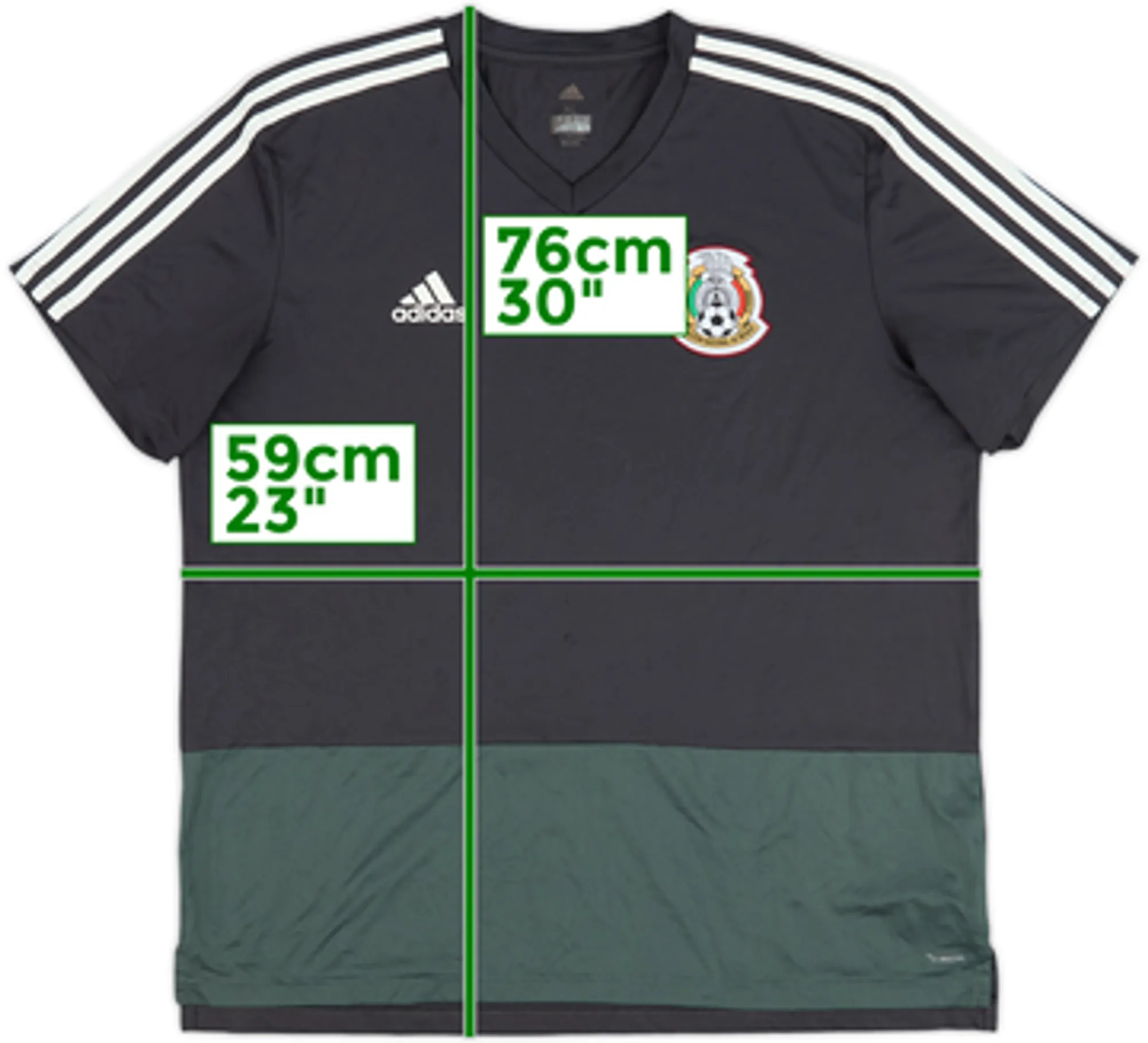 2018 Mexico adidas Training Shirt - 8/10 - (XL)