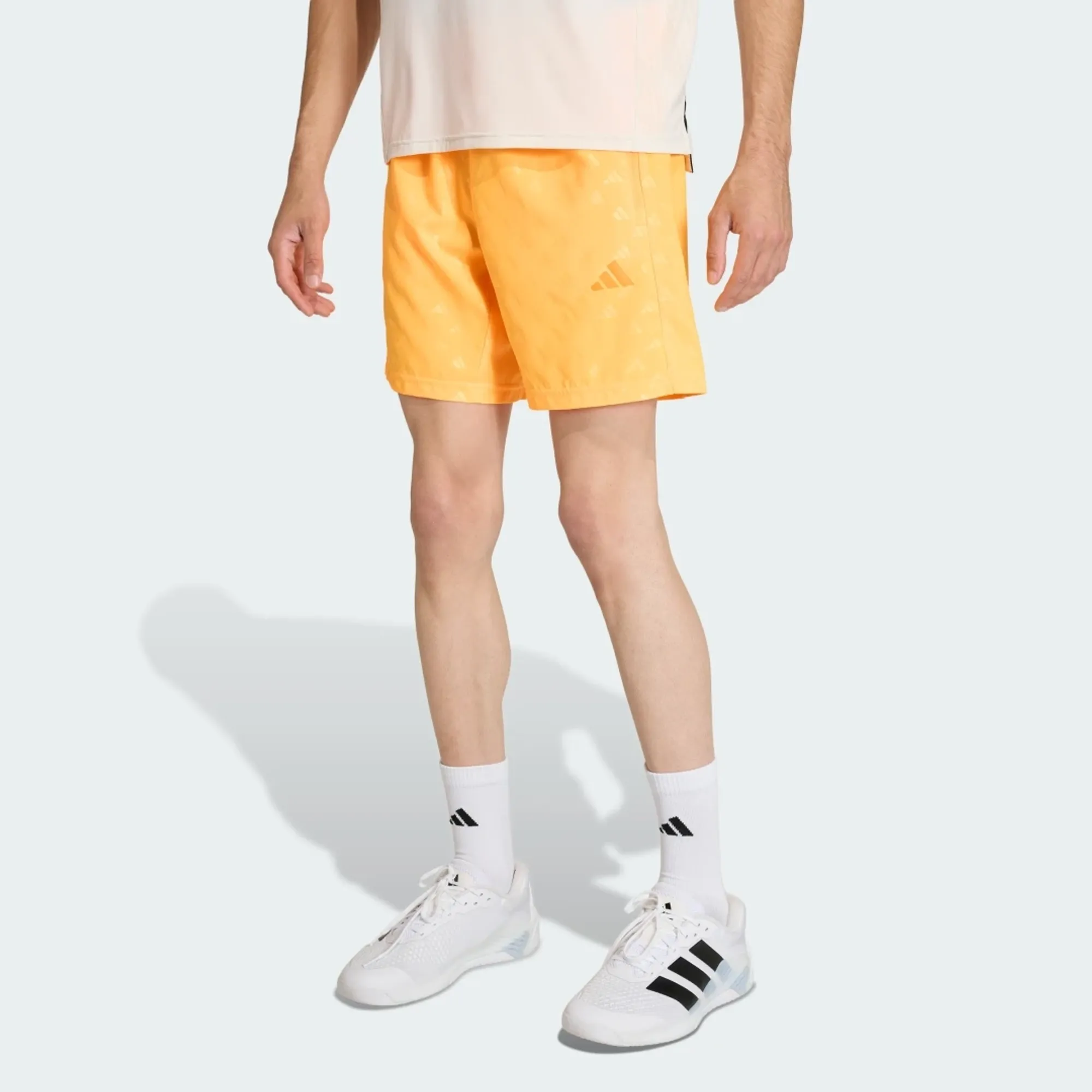 adidas WORKOUT ESSENTIALS BRANDLOVE WOVEN SHORT