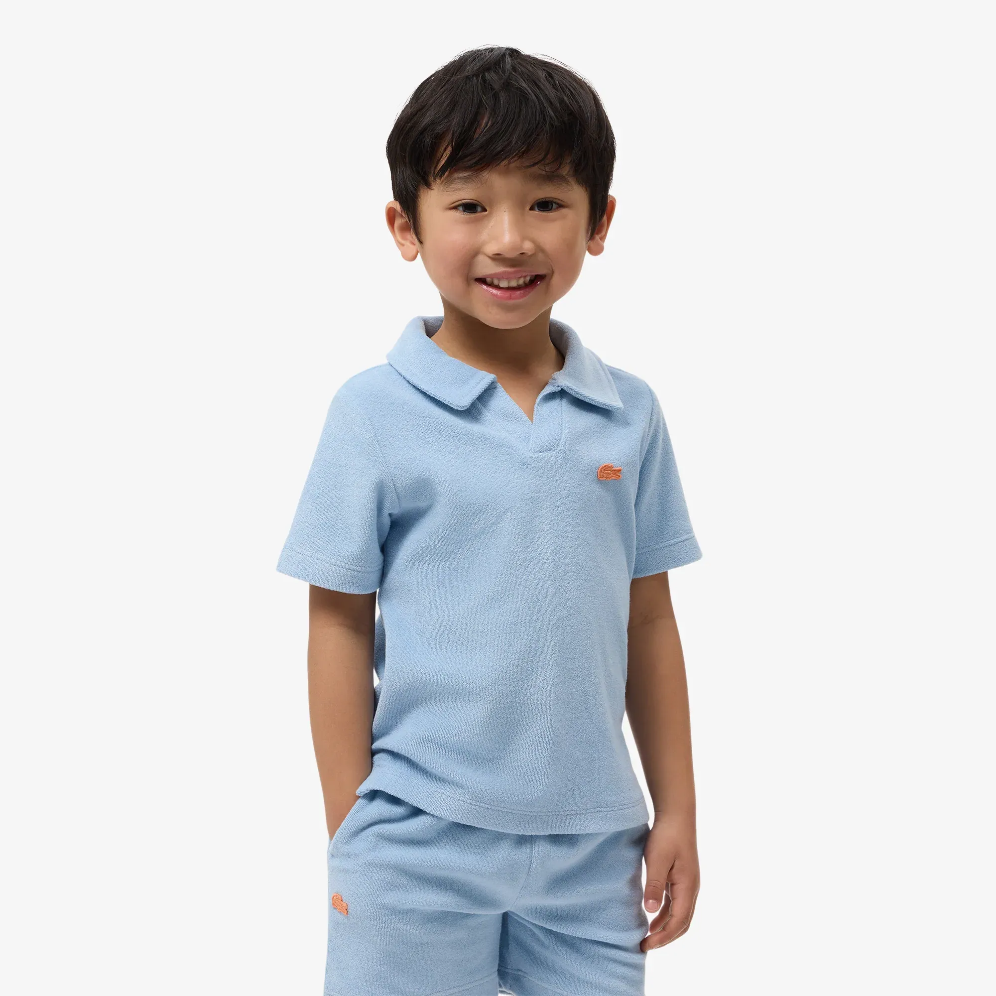 Lacoste Terry Polo Shirt - Light Blue