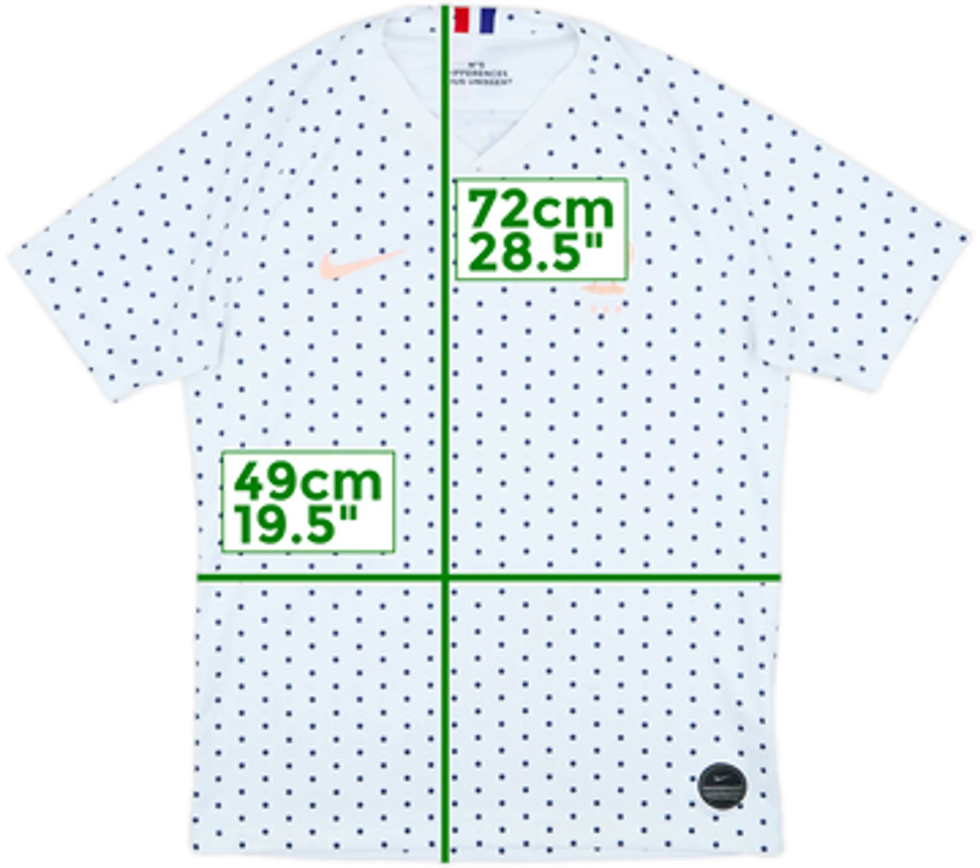 2019-20 France Women's Away Shirt - 10/10 - (Men's M)