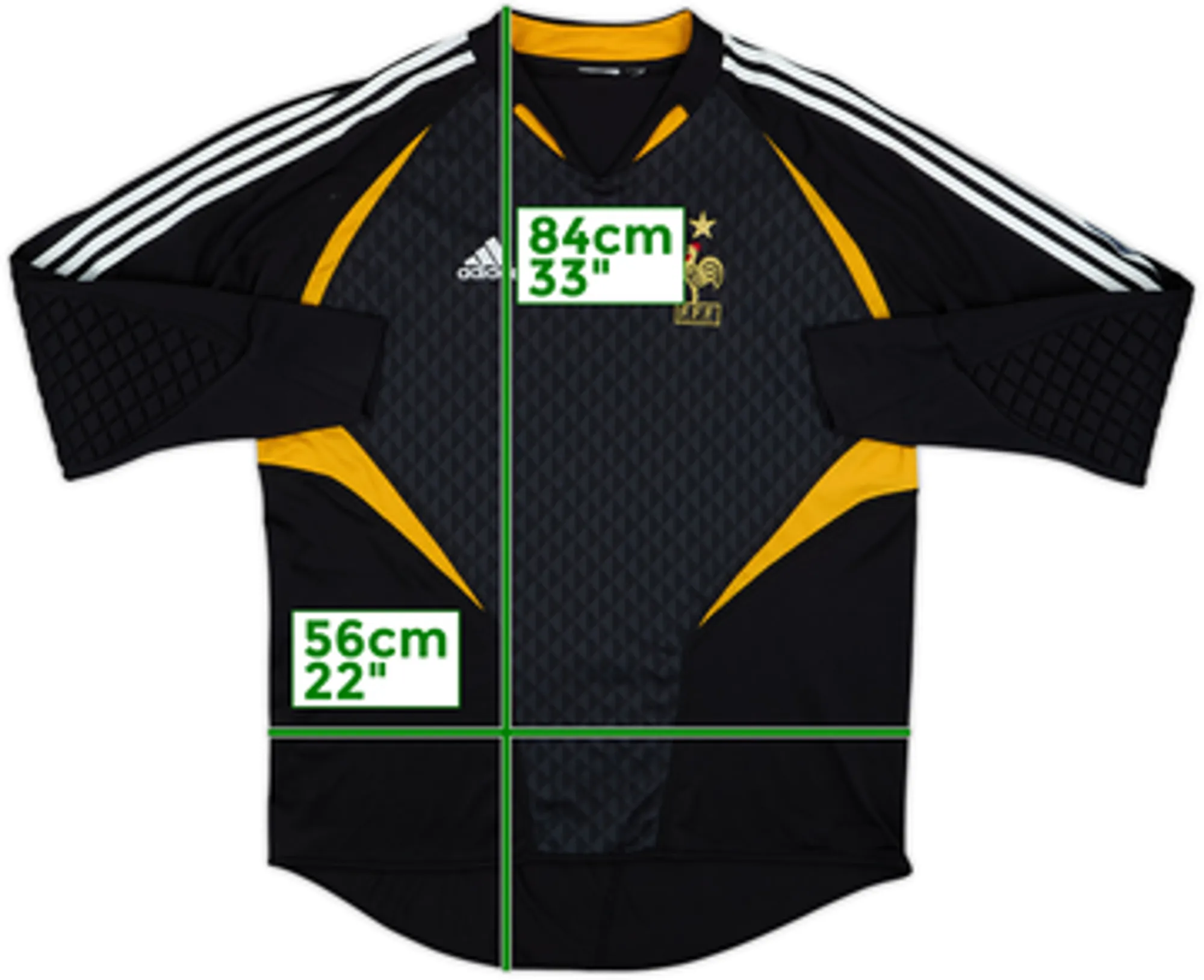 2004-06 France GK Shirt - 8/10 - (L)