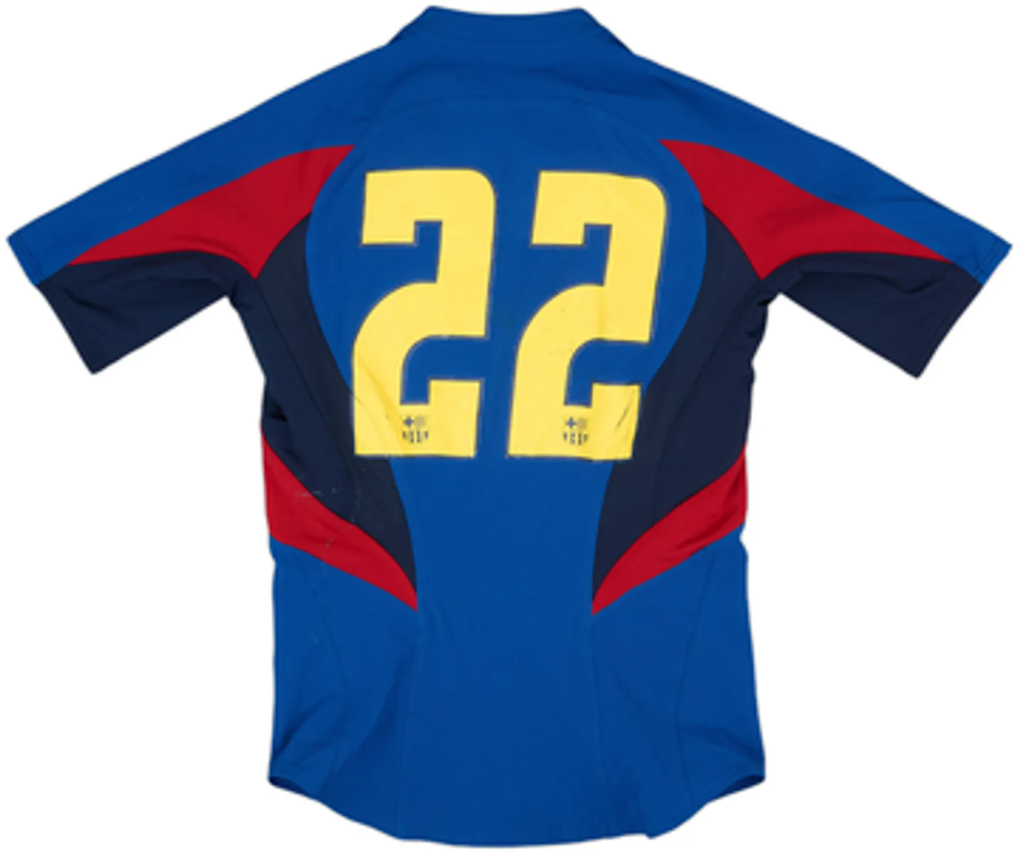 2005-06 Barcelona Rugby Home Shirt #22 - 6/10 - (M)