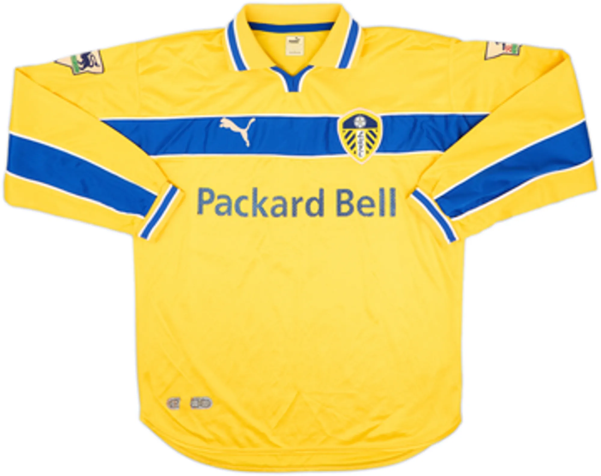 1999-00 Leeds United Third L/S Shirt Harte #3 - 6/10 - (M)