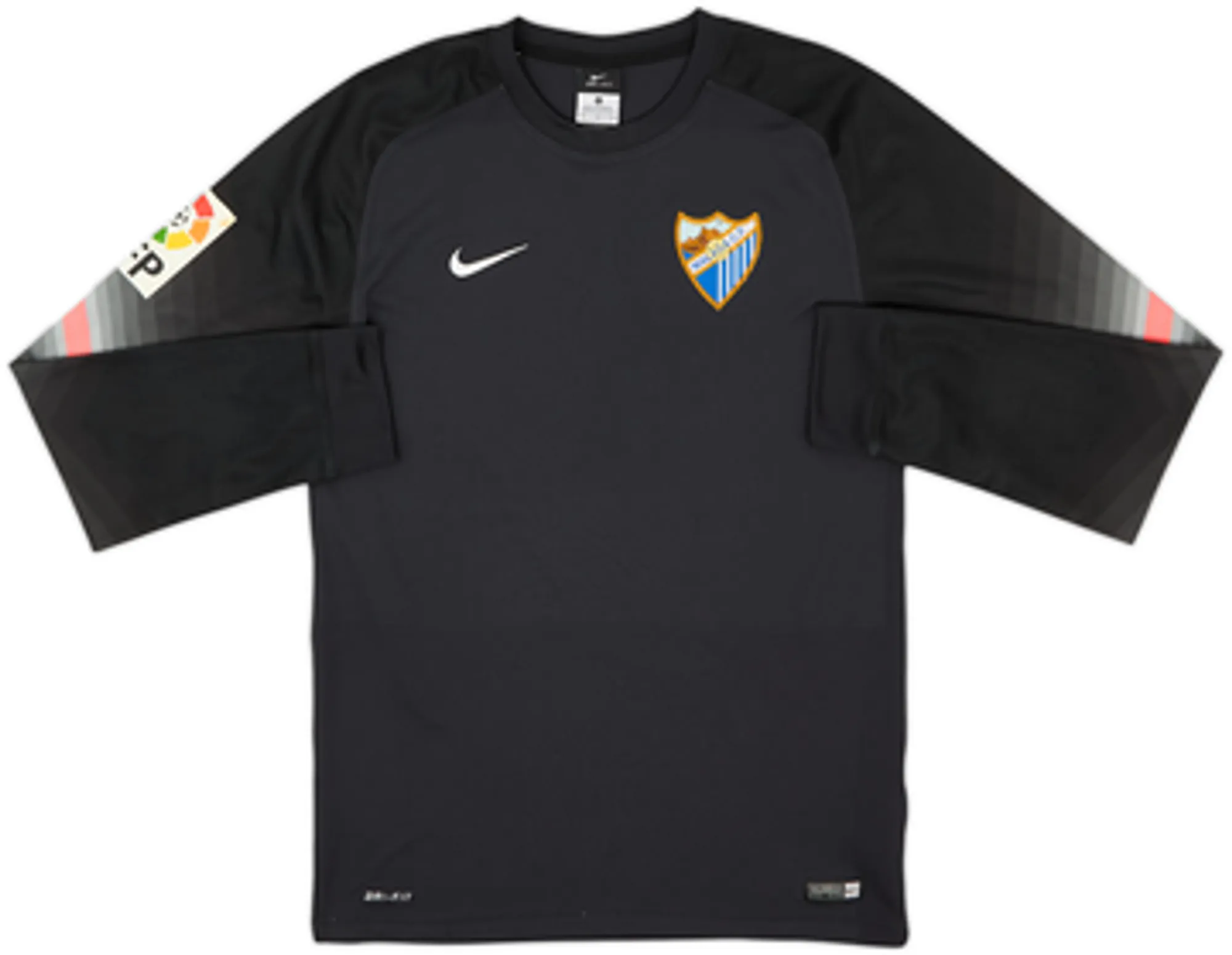 2015-16 Malaga GK Shirt Kameni #1  - 8/10 - (M)