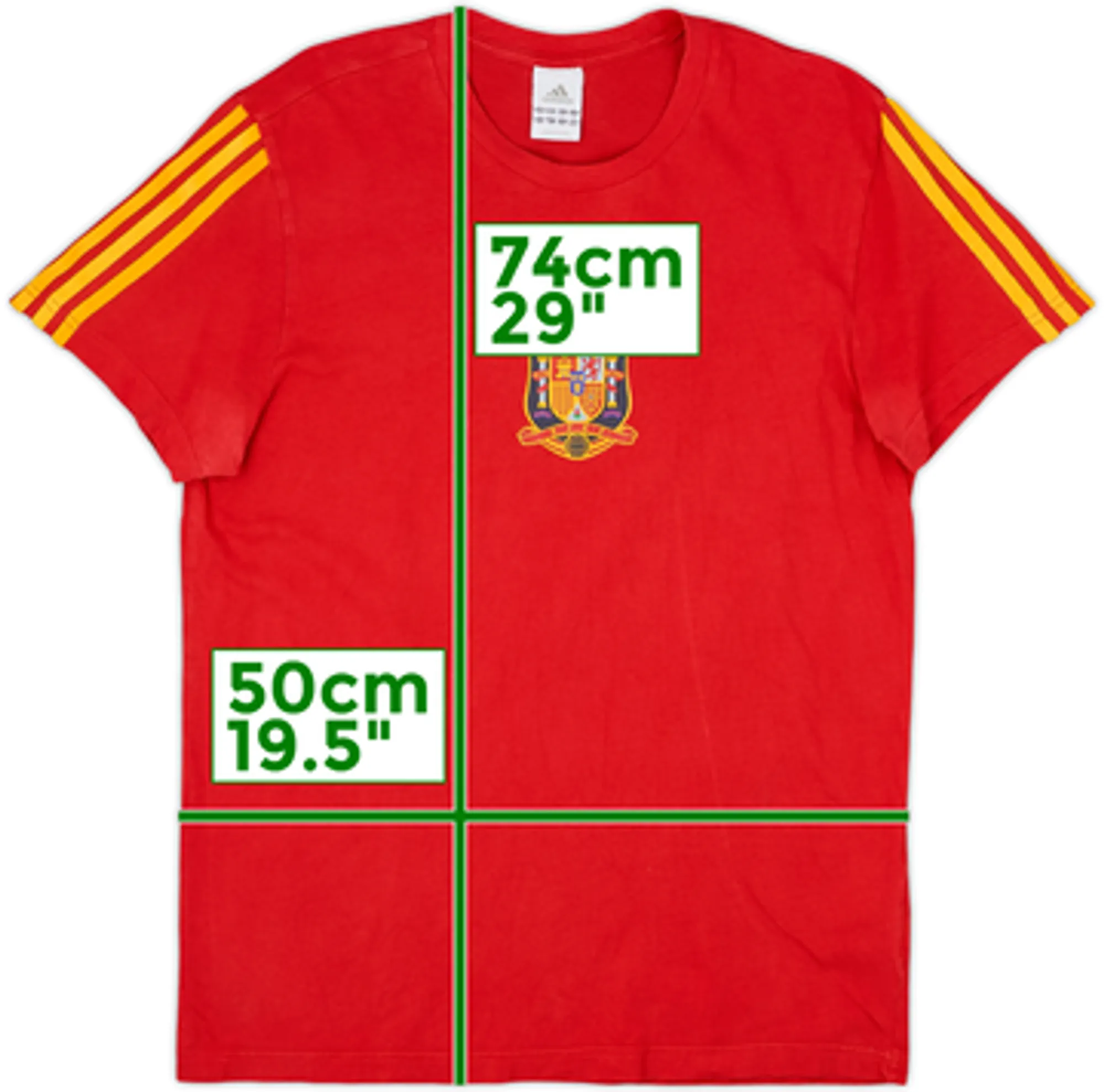 2010-11 Spain adidas Cotton Tee - 9/10 - (M)