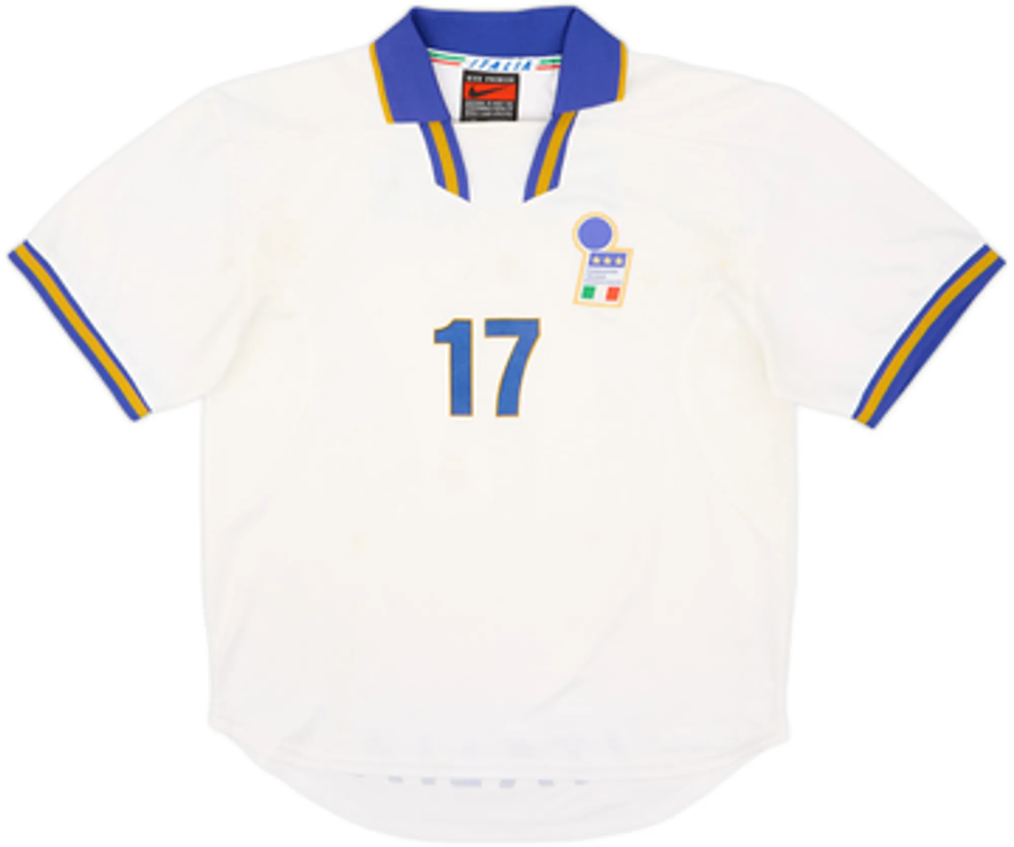 1996-97 Italy Player Issue Away Shirt Fuser #17 - 6/10 - (L)