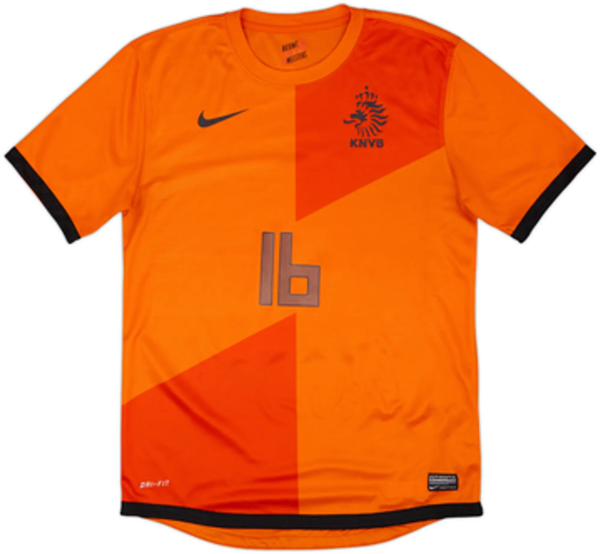 2012-13 Netherlands Home Shirt Persie #16 - 5/10 - (S)