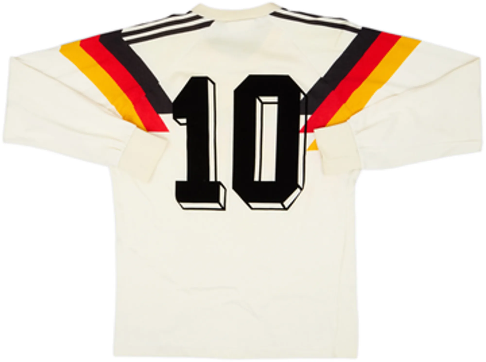 1988-91 West Germany Home L/S Shirt #10 - 4/10 - (S)