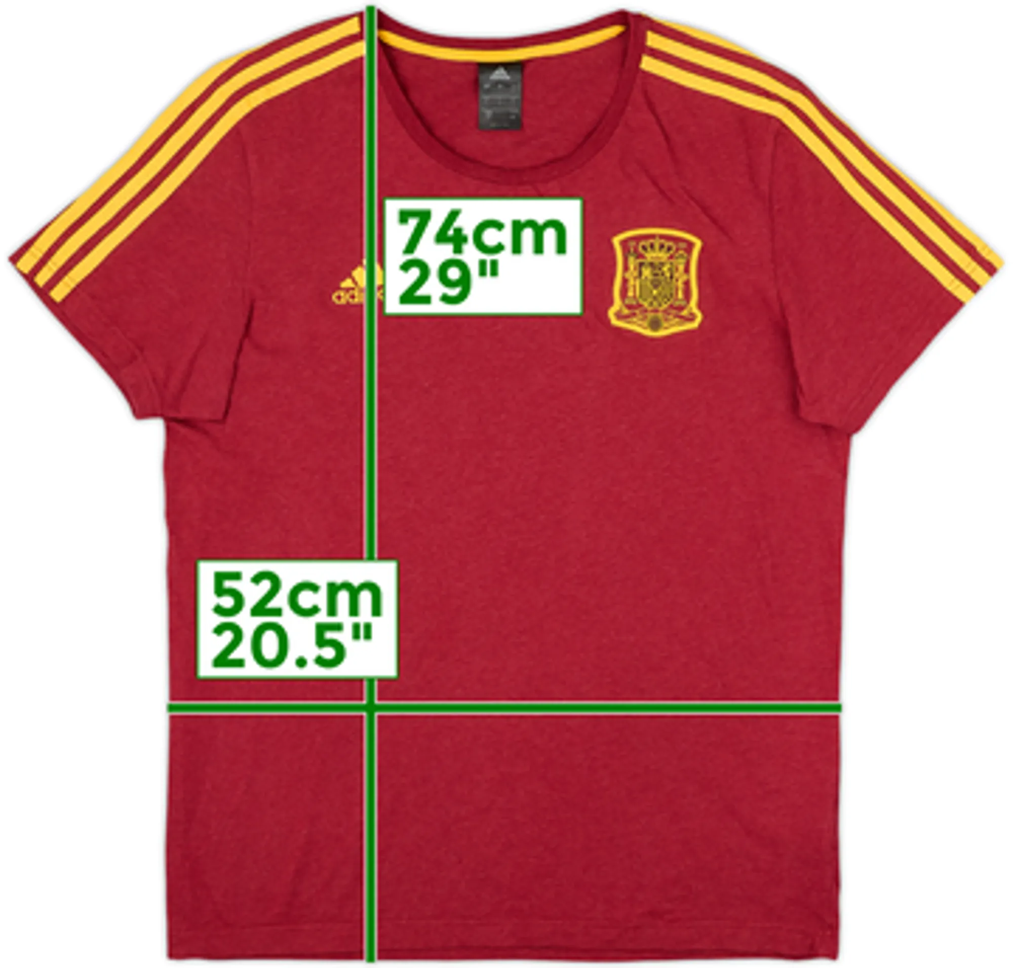 2018-19 Spain adidas Cotton Tee - 9/10 - (L)