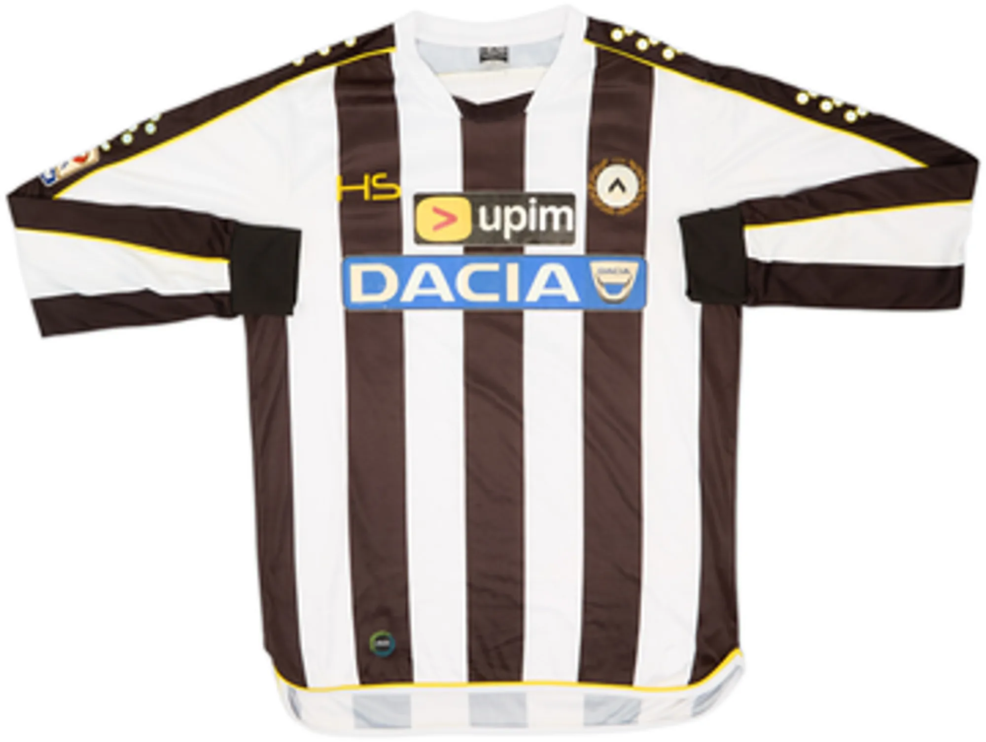2013-14 Udinese Home L/S Shirt Di Natale #10 - 6/10 - (L)