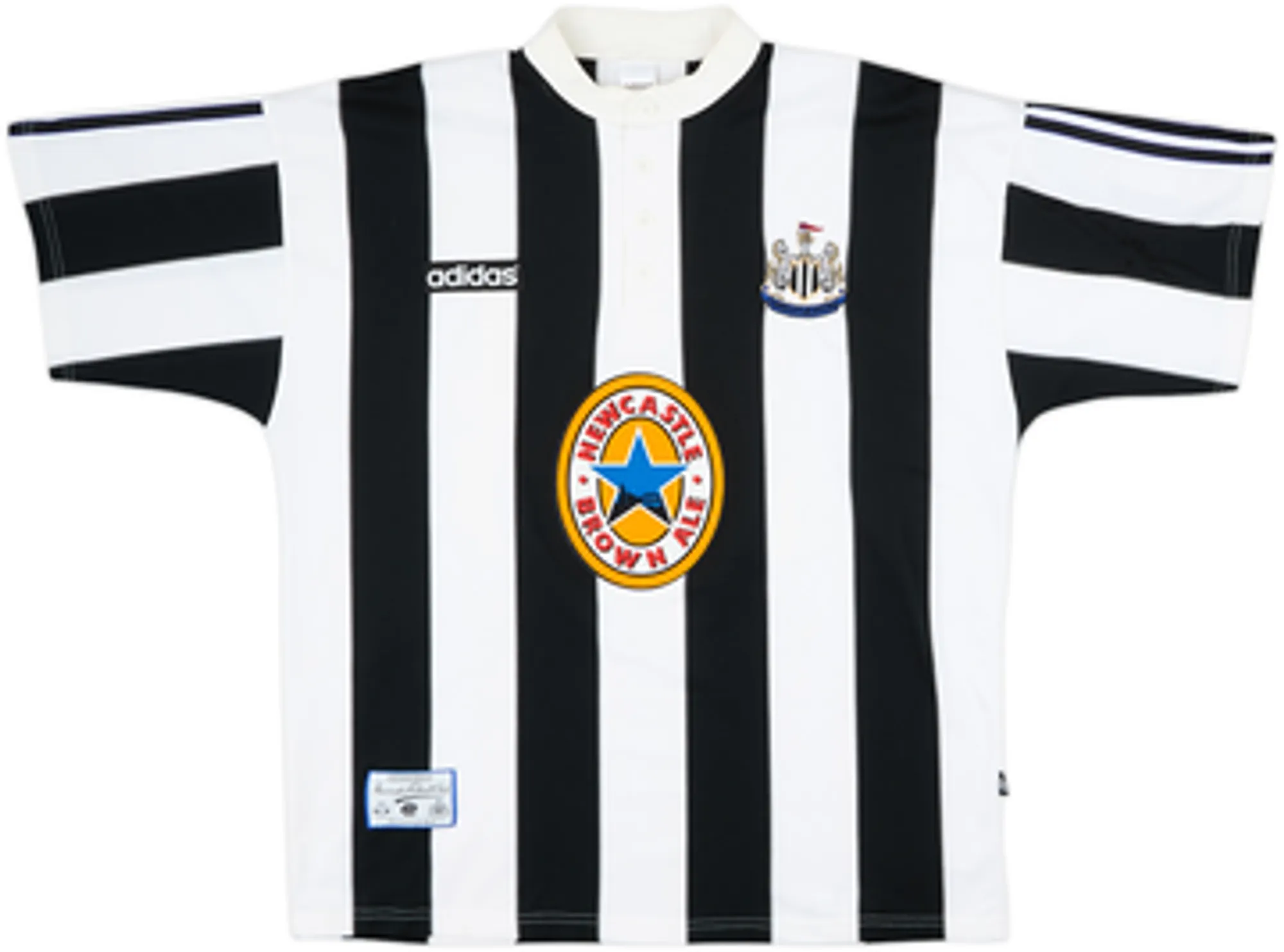1995-97 Newcastle Home Shirt Ginola #14 - 4/10 - (XL)