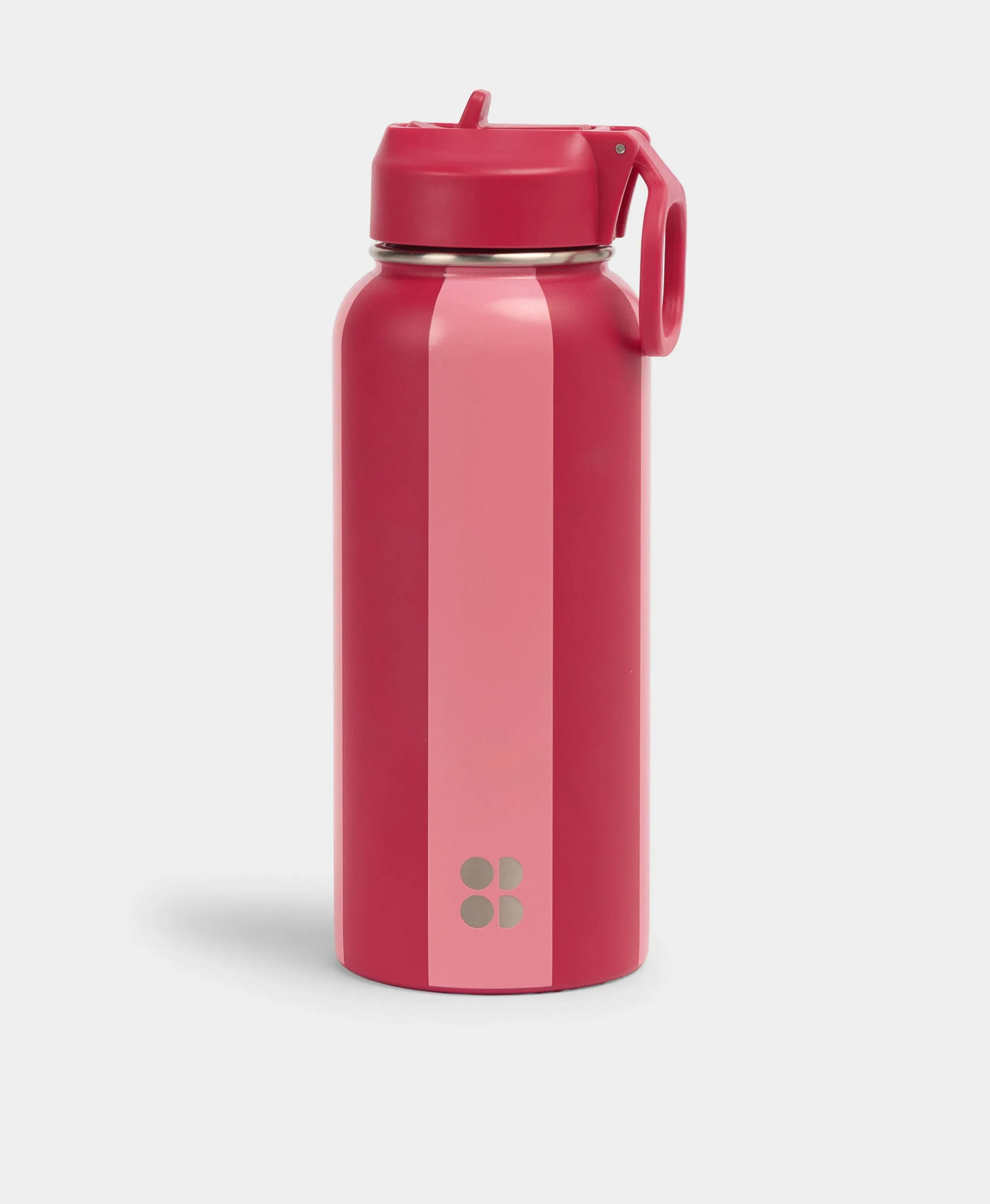 Sweaty Betty Keep It Chill Straw Water Bottle 950ml Printed, Pink, Women's OS