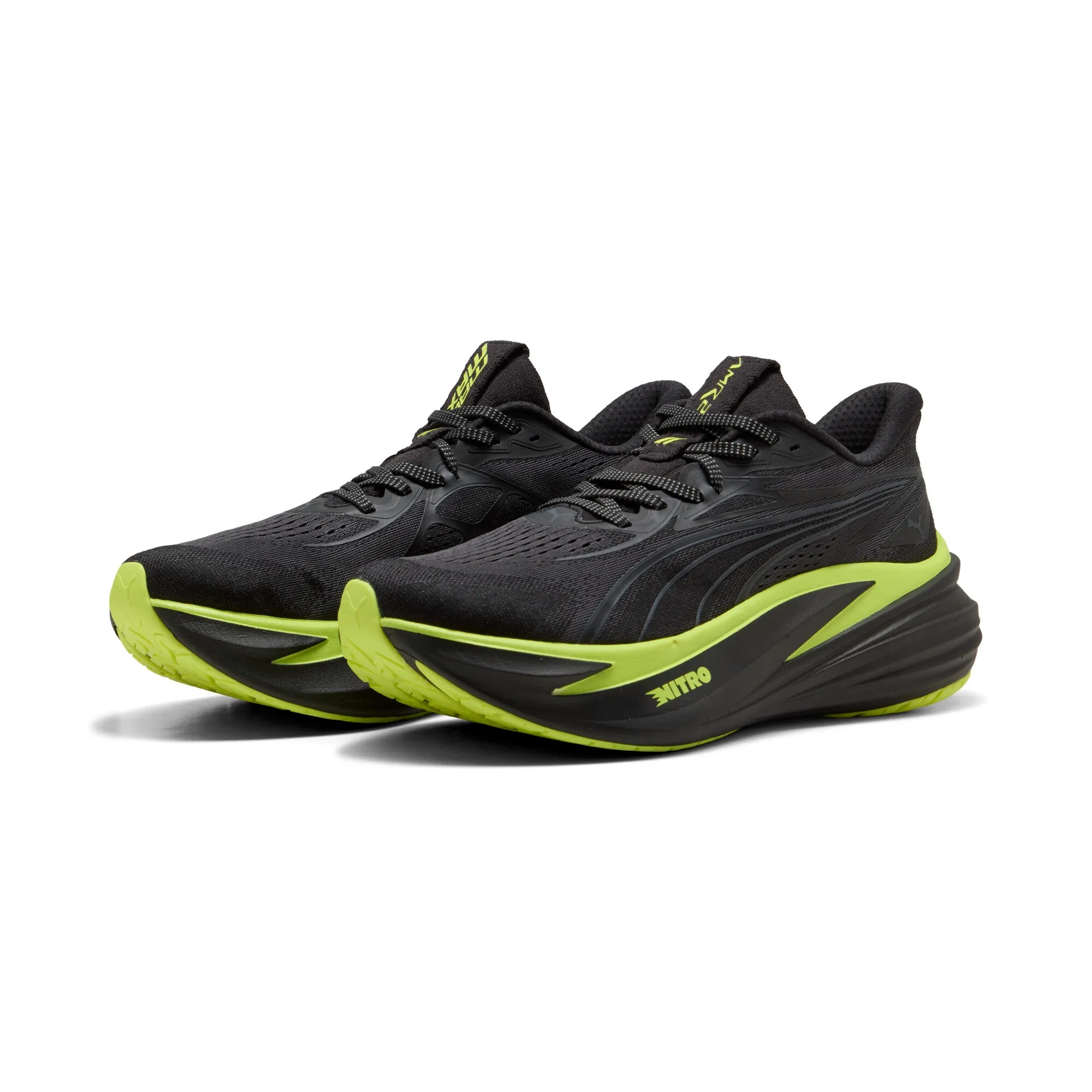 PUMA x ASTON MARTIN ARAMCO F1Â® TEAM MagMax NITRO 2 Running Shoes Men in Black | Size 10