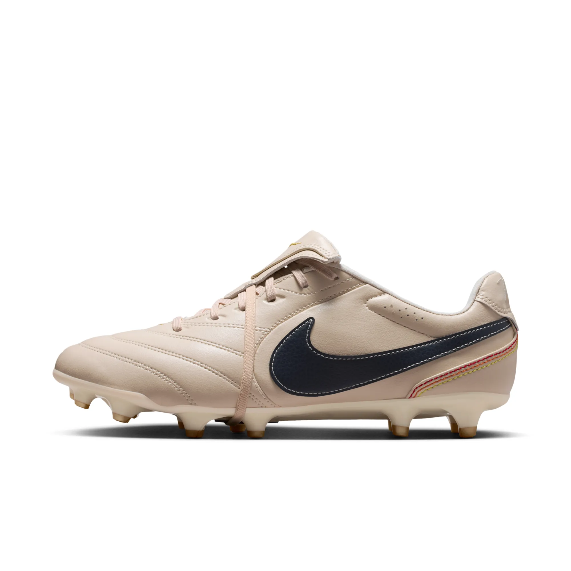 Nike Tiempo Ligera Pro Firm-Ground Low-Top Football Boots - White