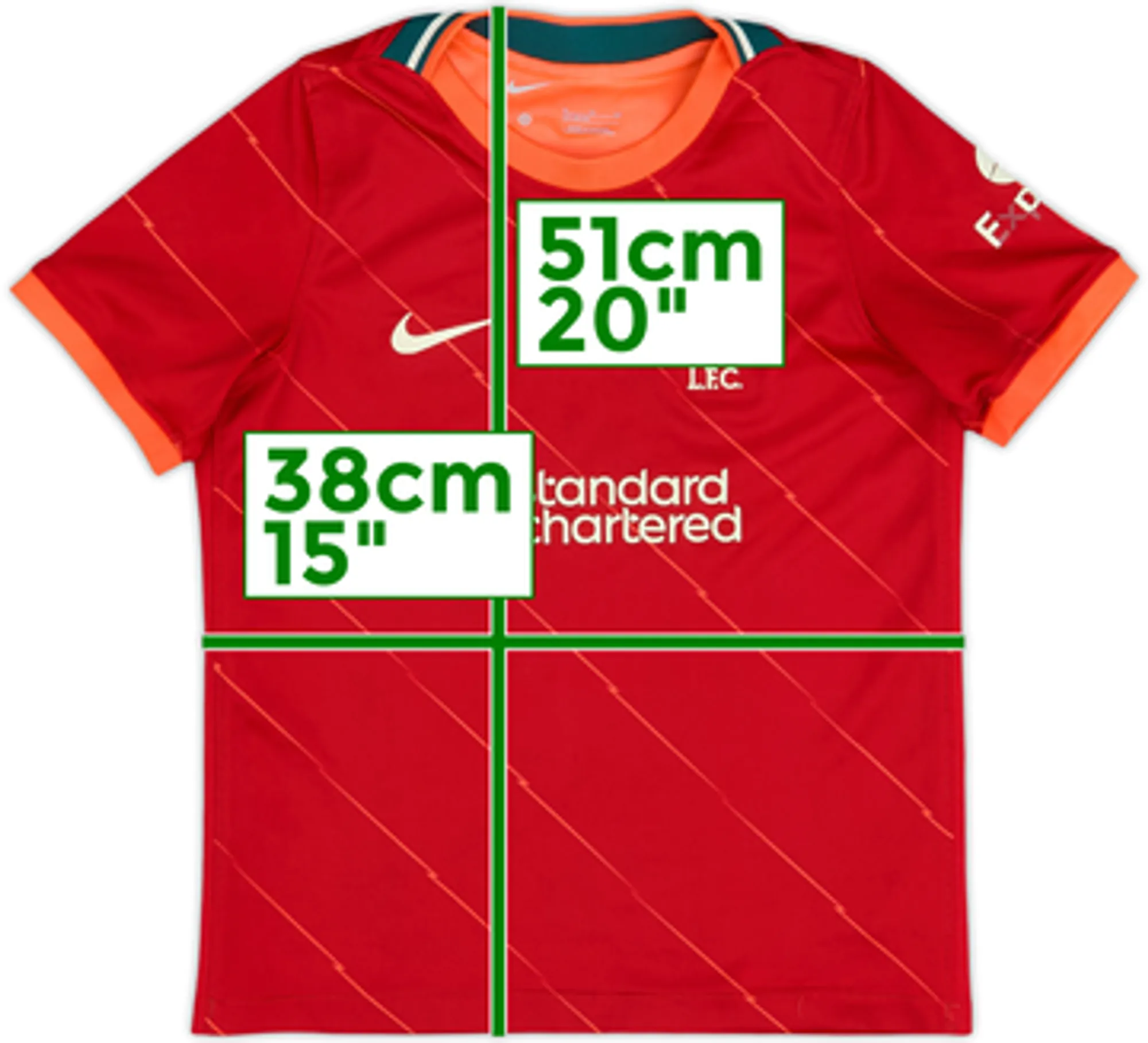2021-22 Liverpool Home Shirt - 6/10 - (7-8 Years)