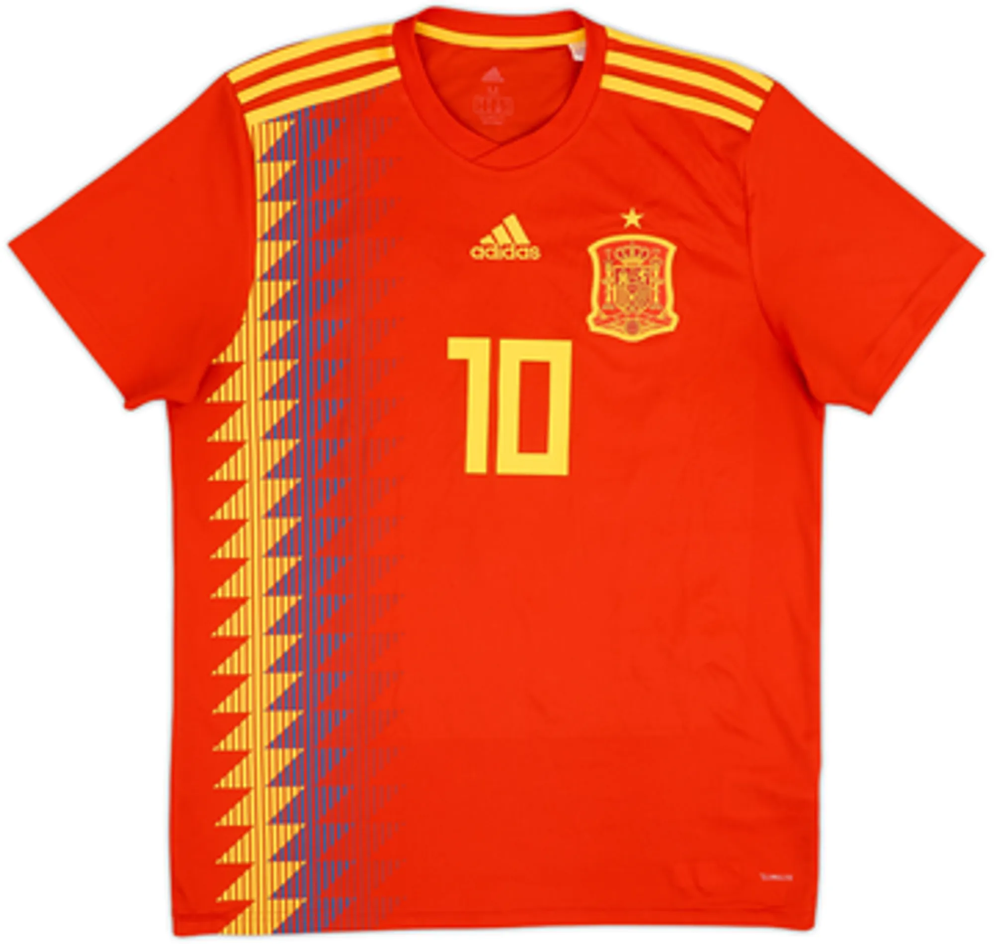 2018-19 Spain Home Shirt Thiago #10 - 8/10 - (M)