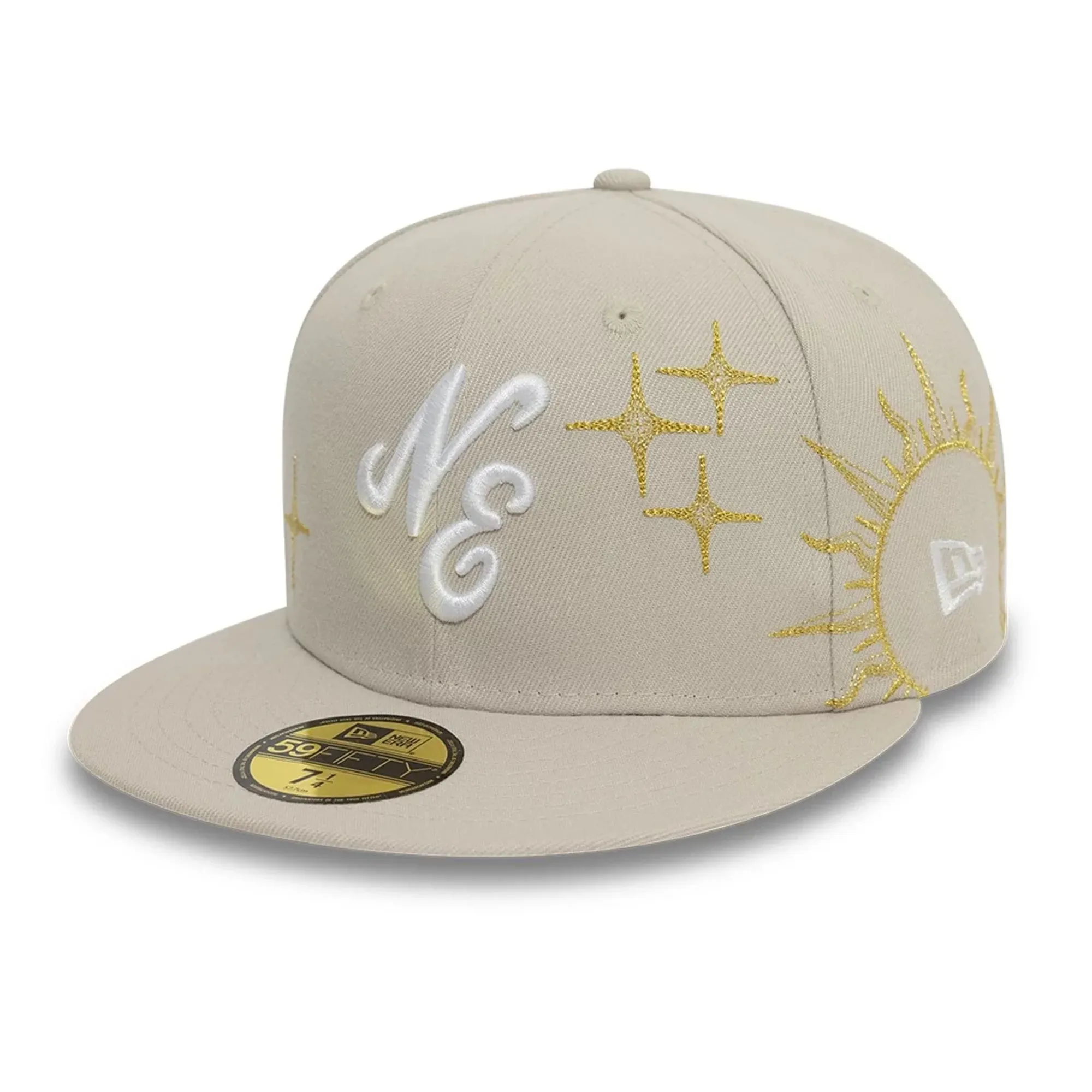 New Era Zodiac Light Beige 59FIFTY Fitted Cap adult unisex