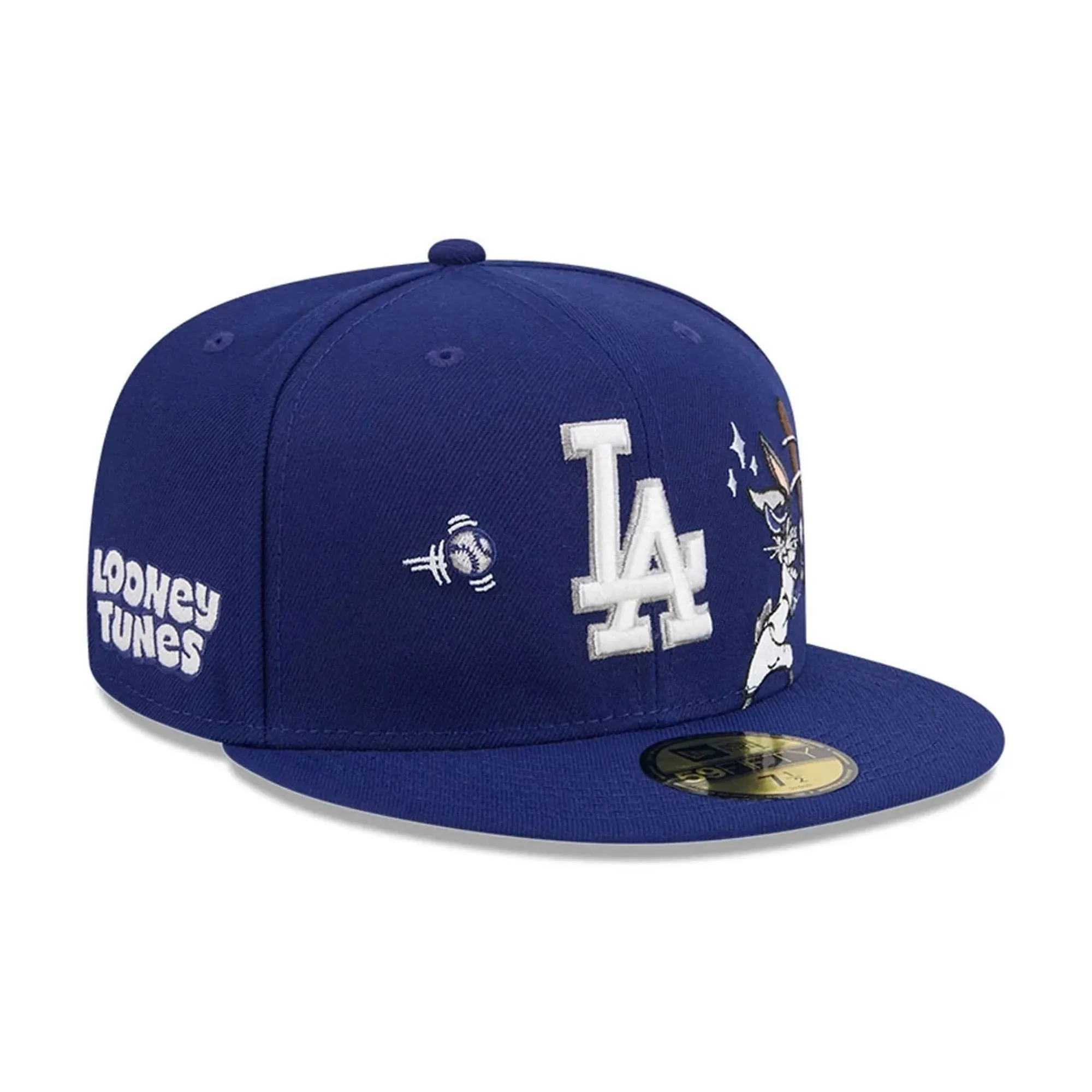 LA Dodgers MLB X Looney Tunes Bugs Bunny Dark Blue 59FIFTY Fitted Cap New Era Cap adult unisex