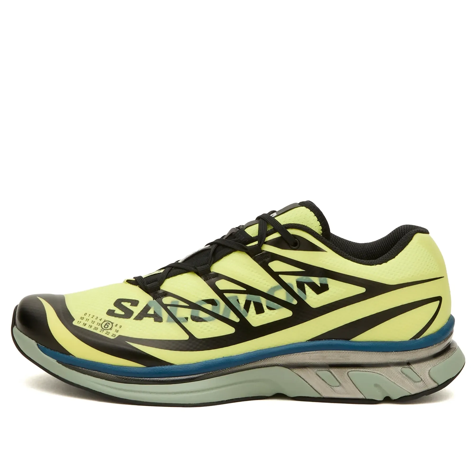 MM6 Maison Margiela Men's x Salomon XT Sneaker Sunny Lime/Black/Green Milieu