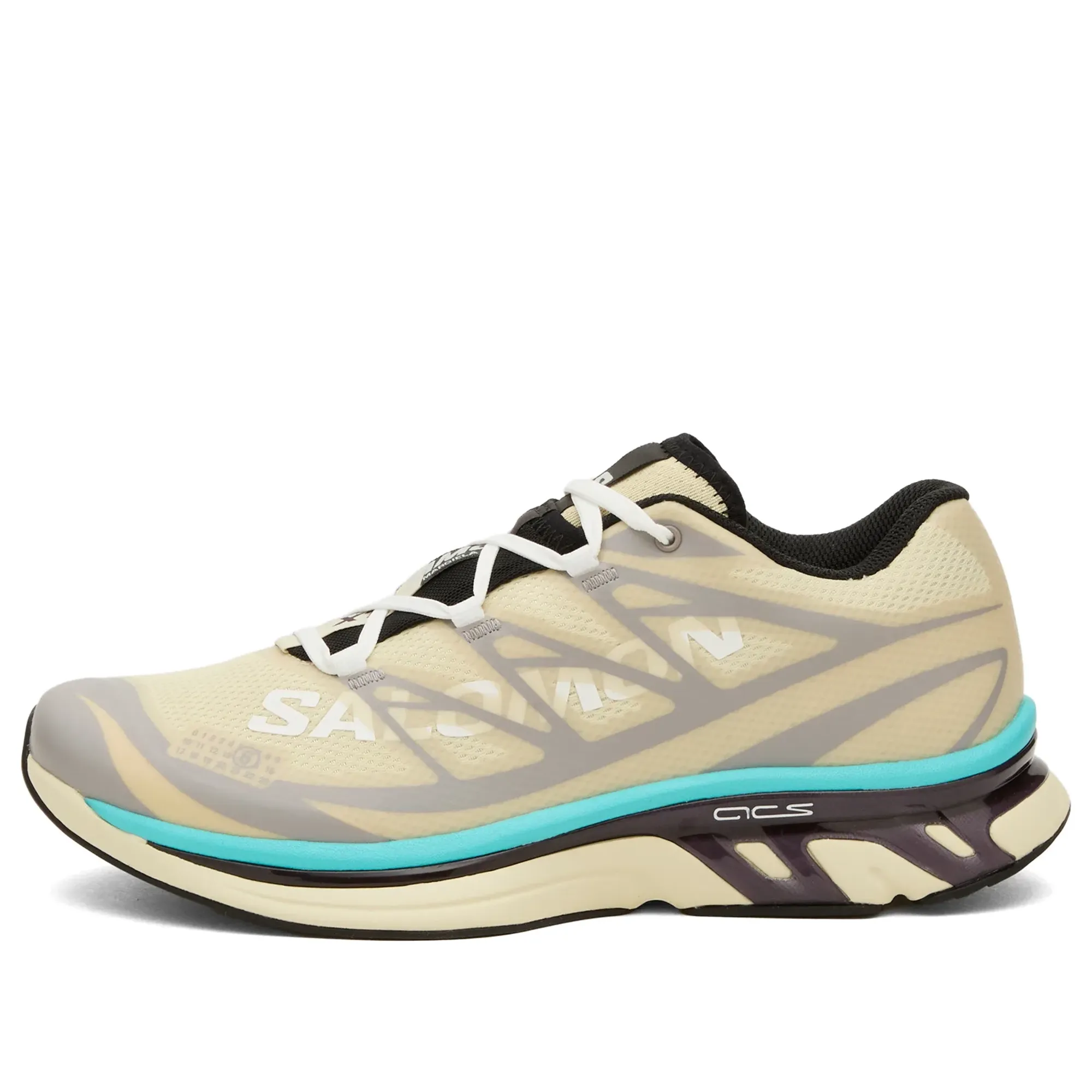 MM6 Maison Margiela Women's x Salomon XT Sneaker Asparagus Green/Gull/Blue
