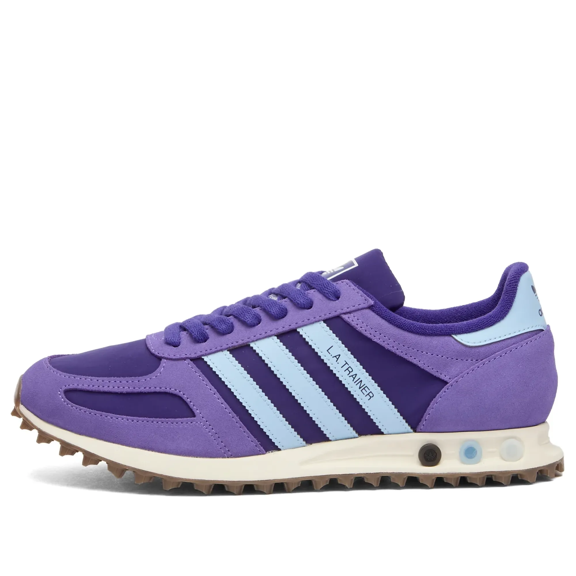 Adidas Men's La Trainer Og Sneaker Collegiate Purple/Glow Blue/Purple Rush
