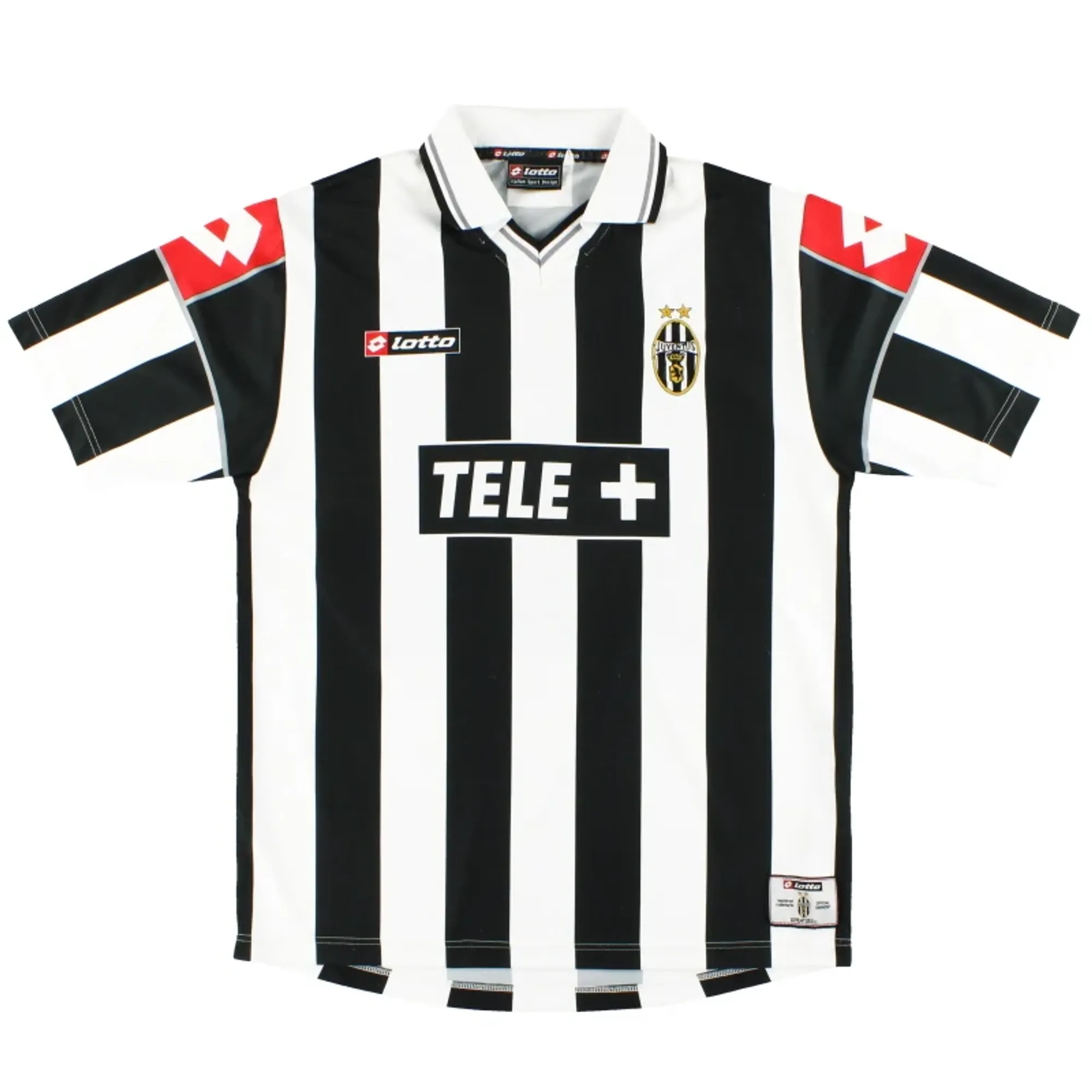 2000-01 Juventus Lotto Home Shirt M - Juventus / Excellent 