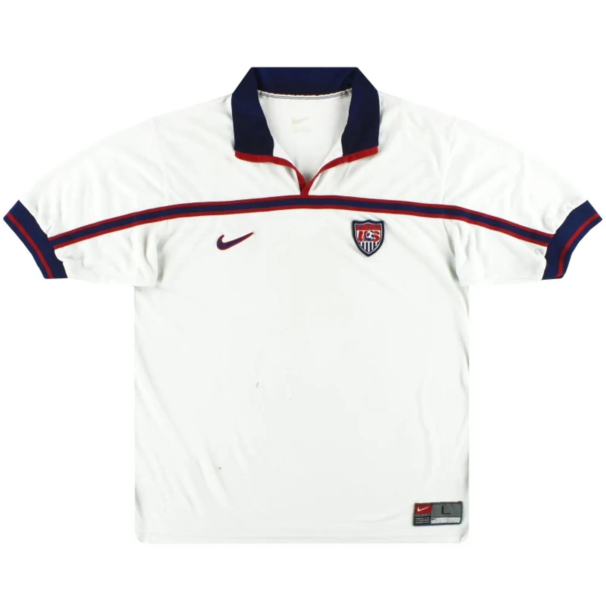 1998-99 USA Nike Home Shirt XL - USA / Excellent 