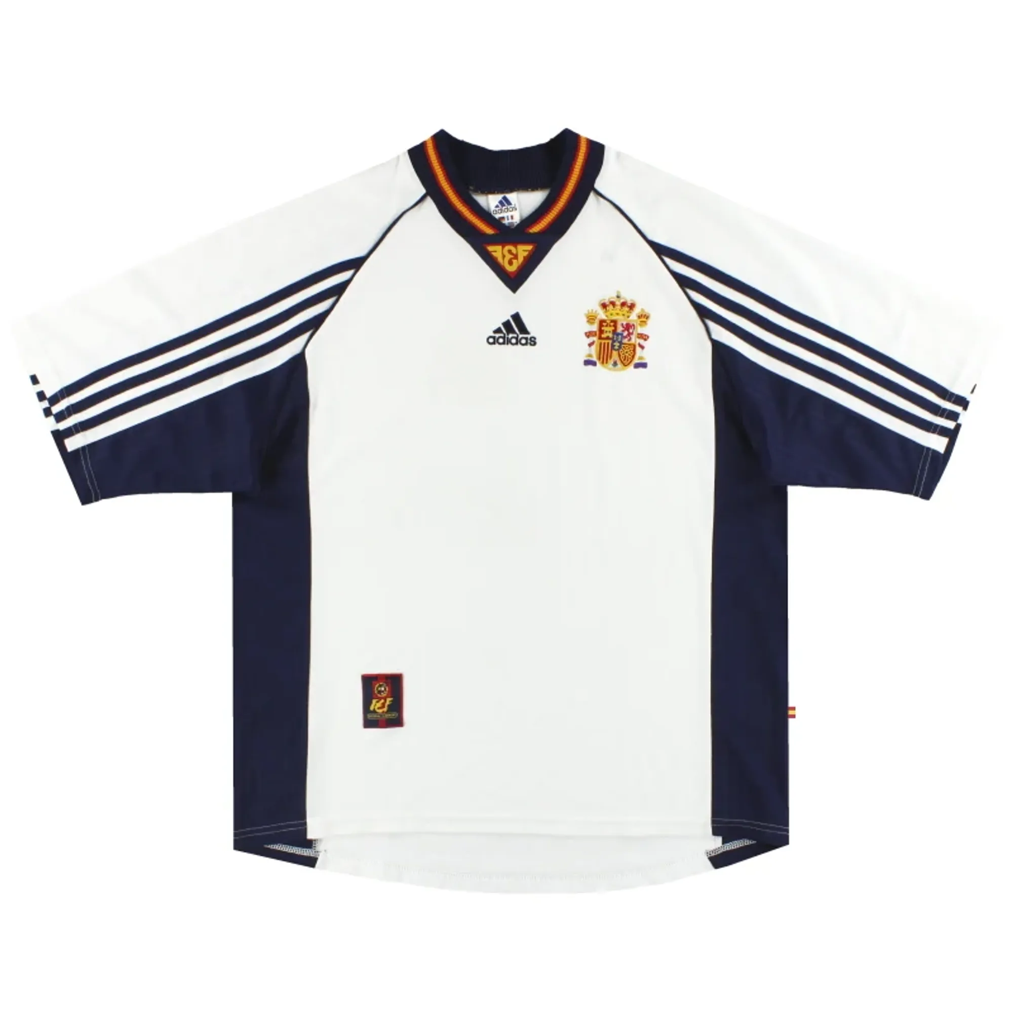 1998 Spain adidas Away Shirt M - Spain / Excellent 