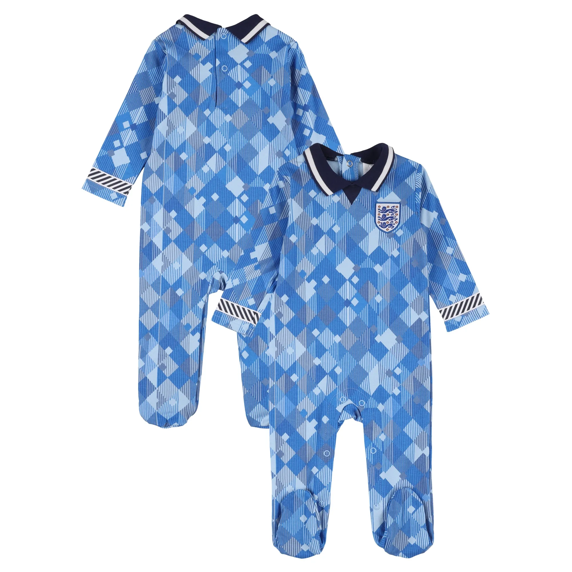 England 1990 Third Kit Sleepsuit - Baby