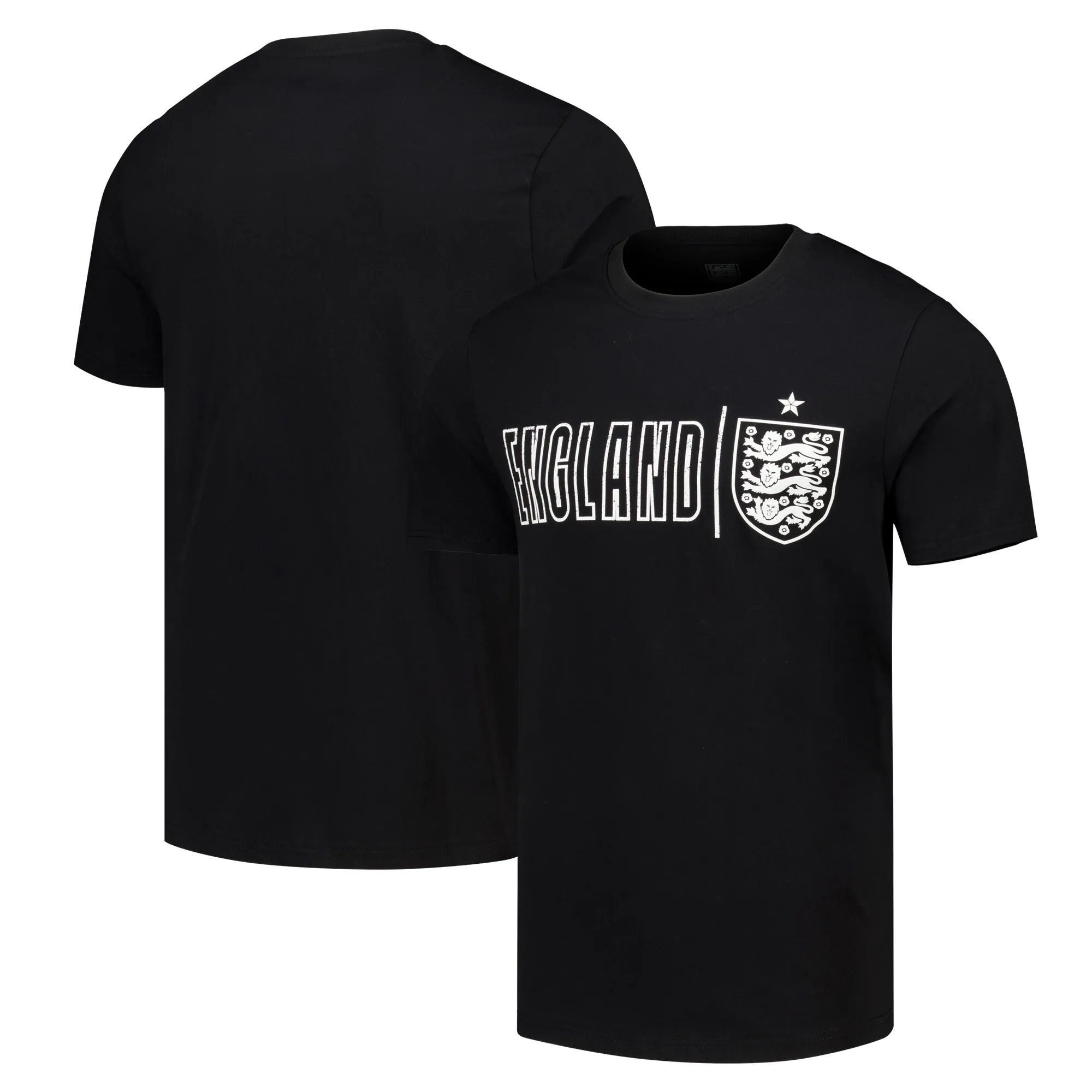England Lock-Up Graphic T-Shirt - Black