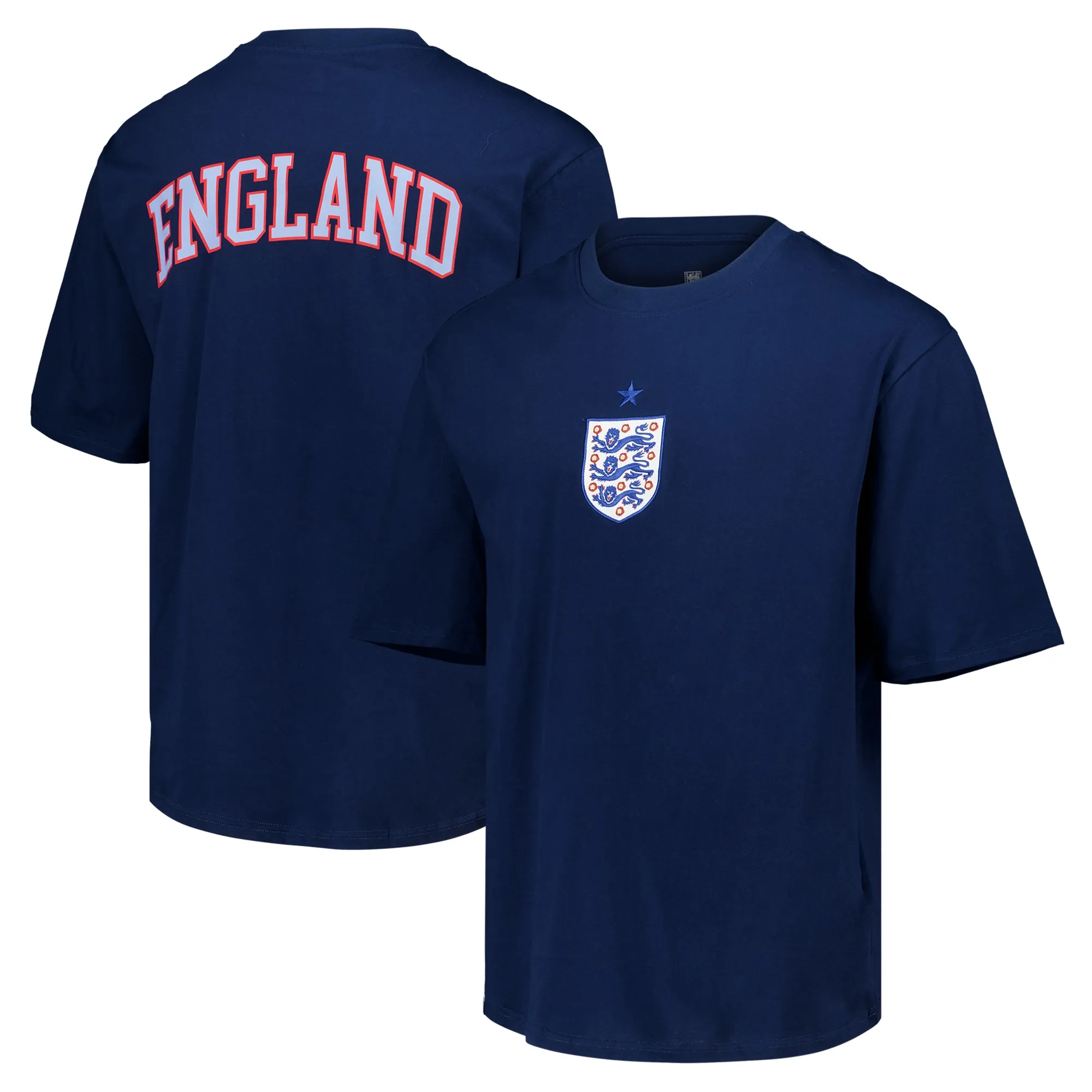 England Arch Wordmark Graphic T-Shirt - Navy