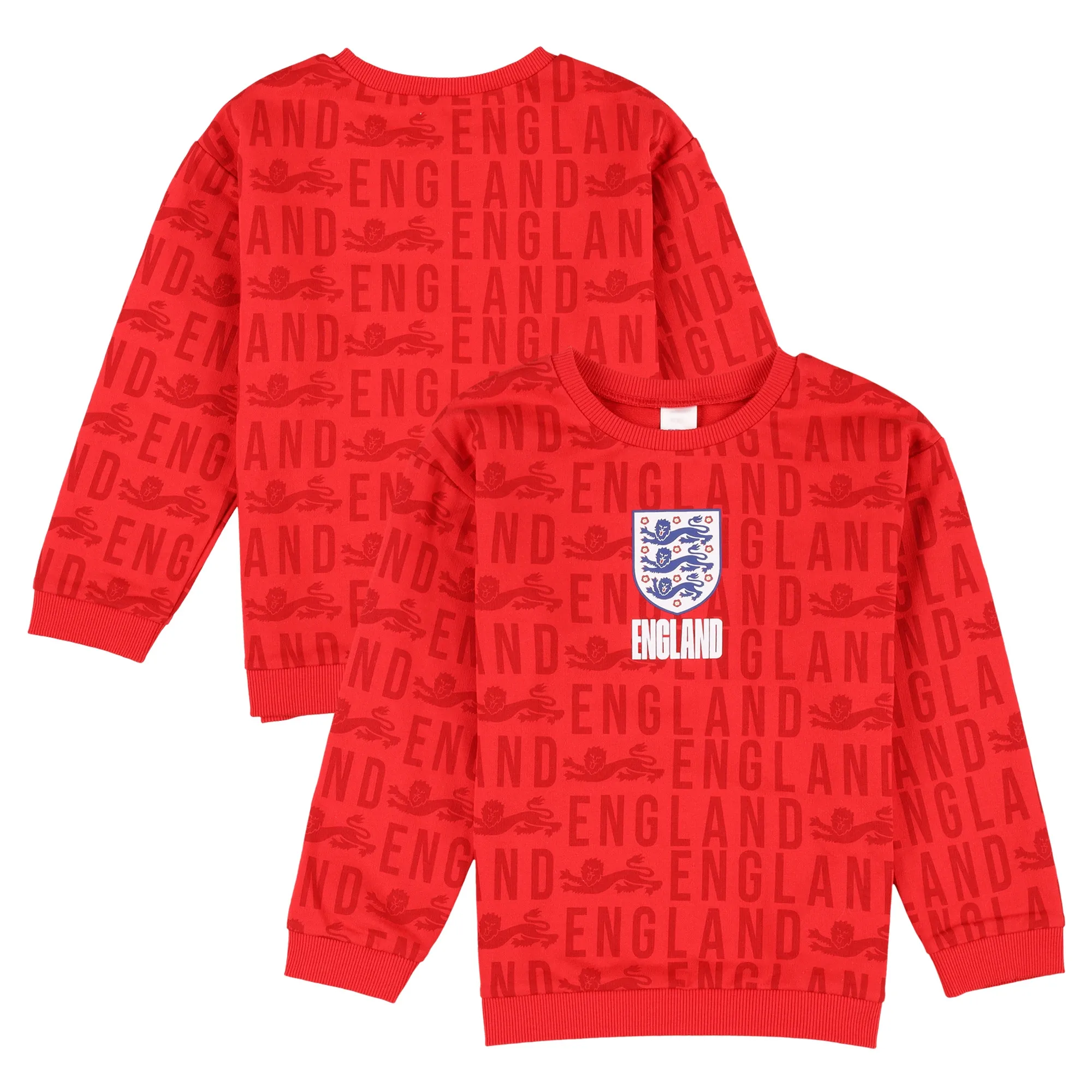 England Toddler AOP Crew Sweatshirt