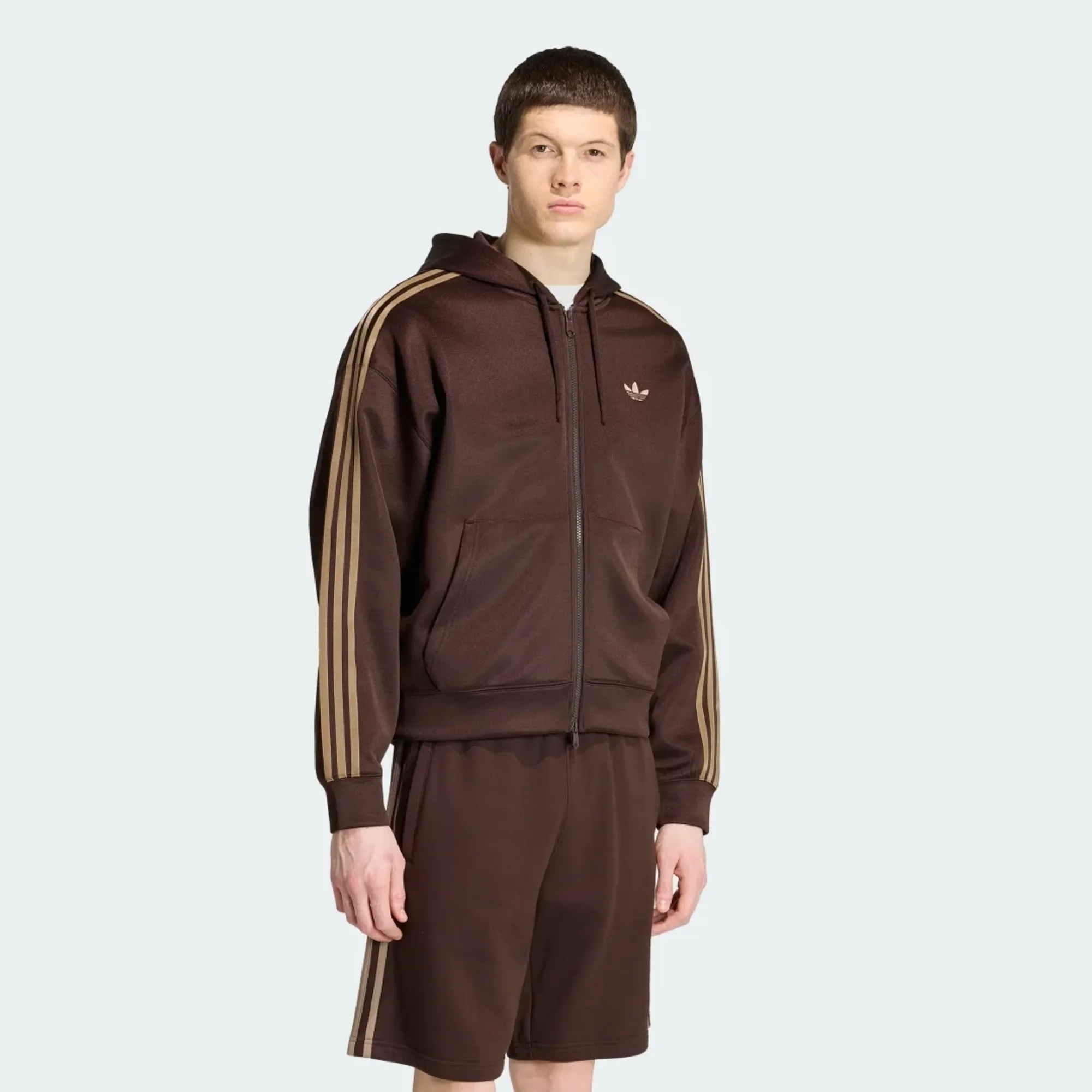 adidas adidas Adicolor spacer oversized hoodie