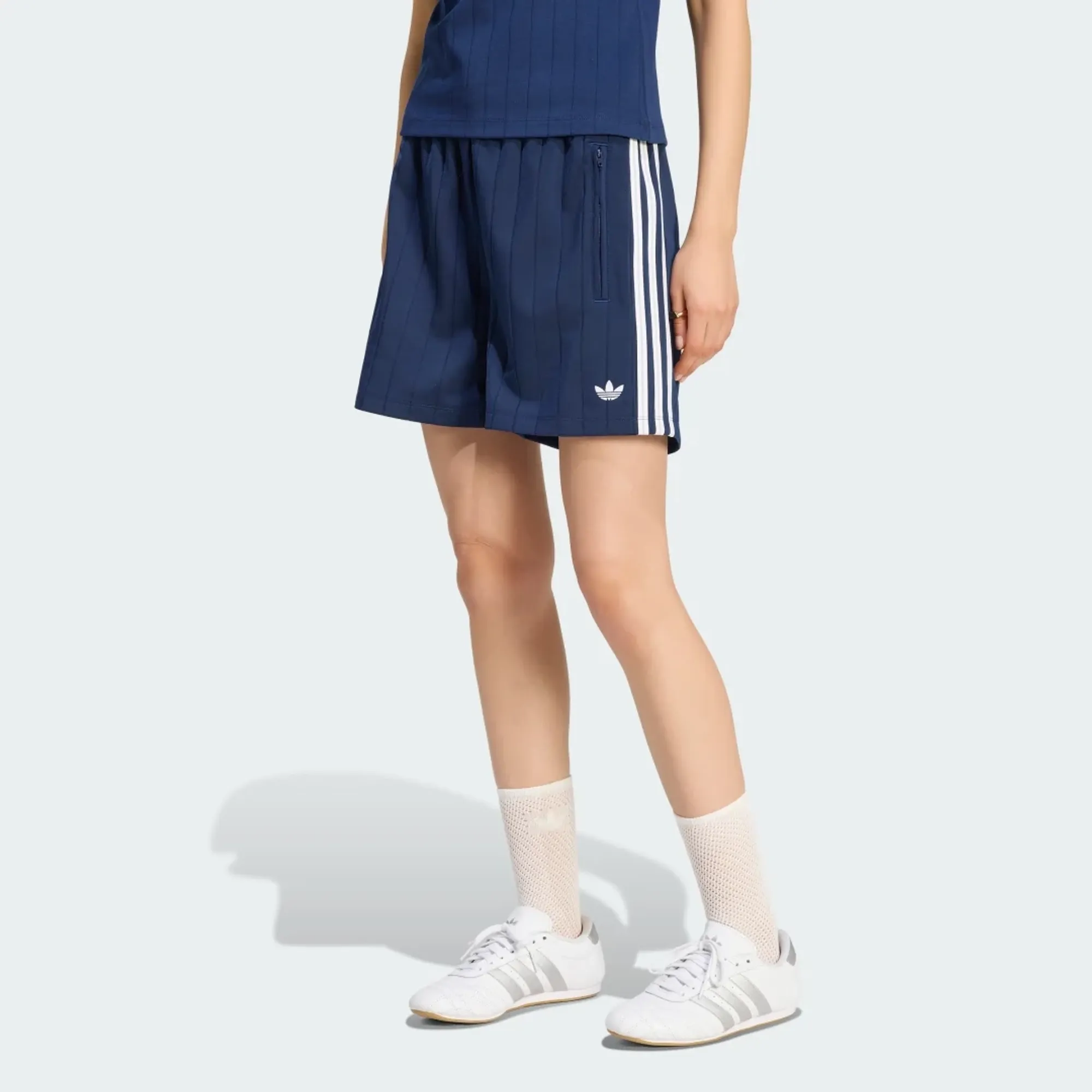 adidas PINSTRIPE FIREBIRD SHORTS