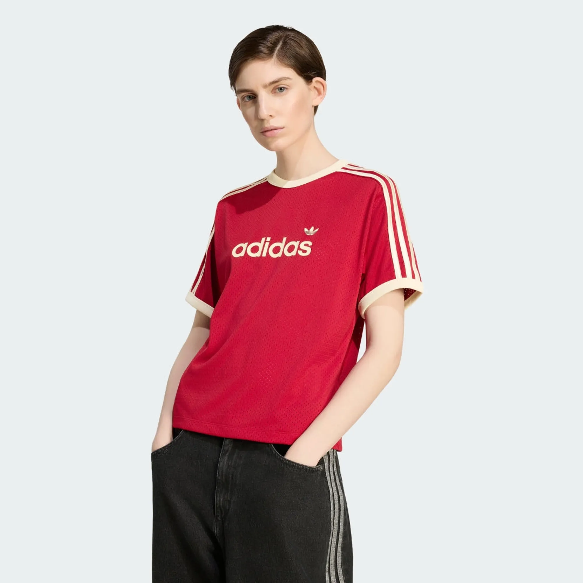 adidas LINEAR MESH T-Shirt