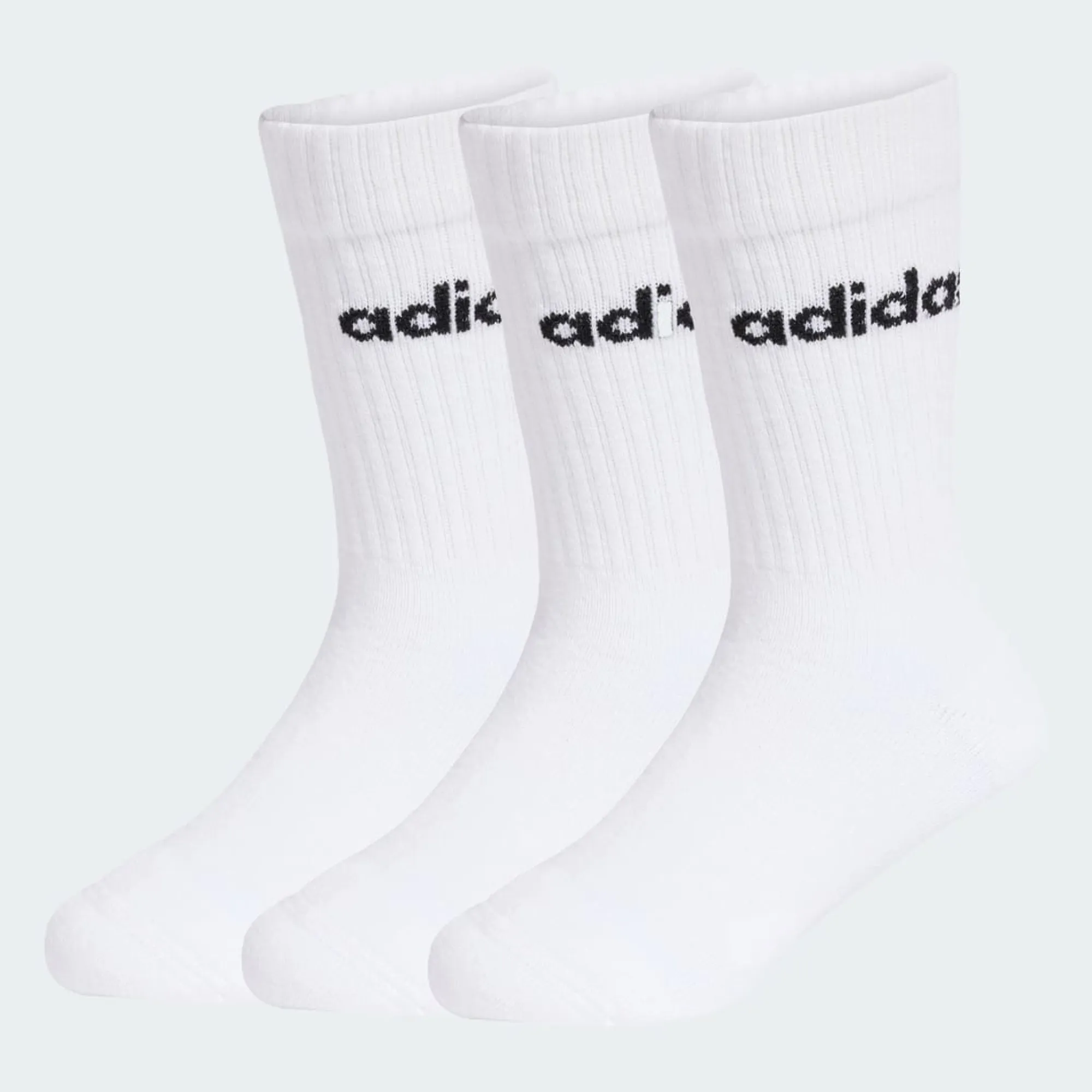 adidas LINEAR KIDS CREW 3 PAIRS PER PACK SOCKS