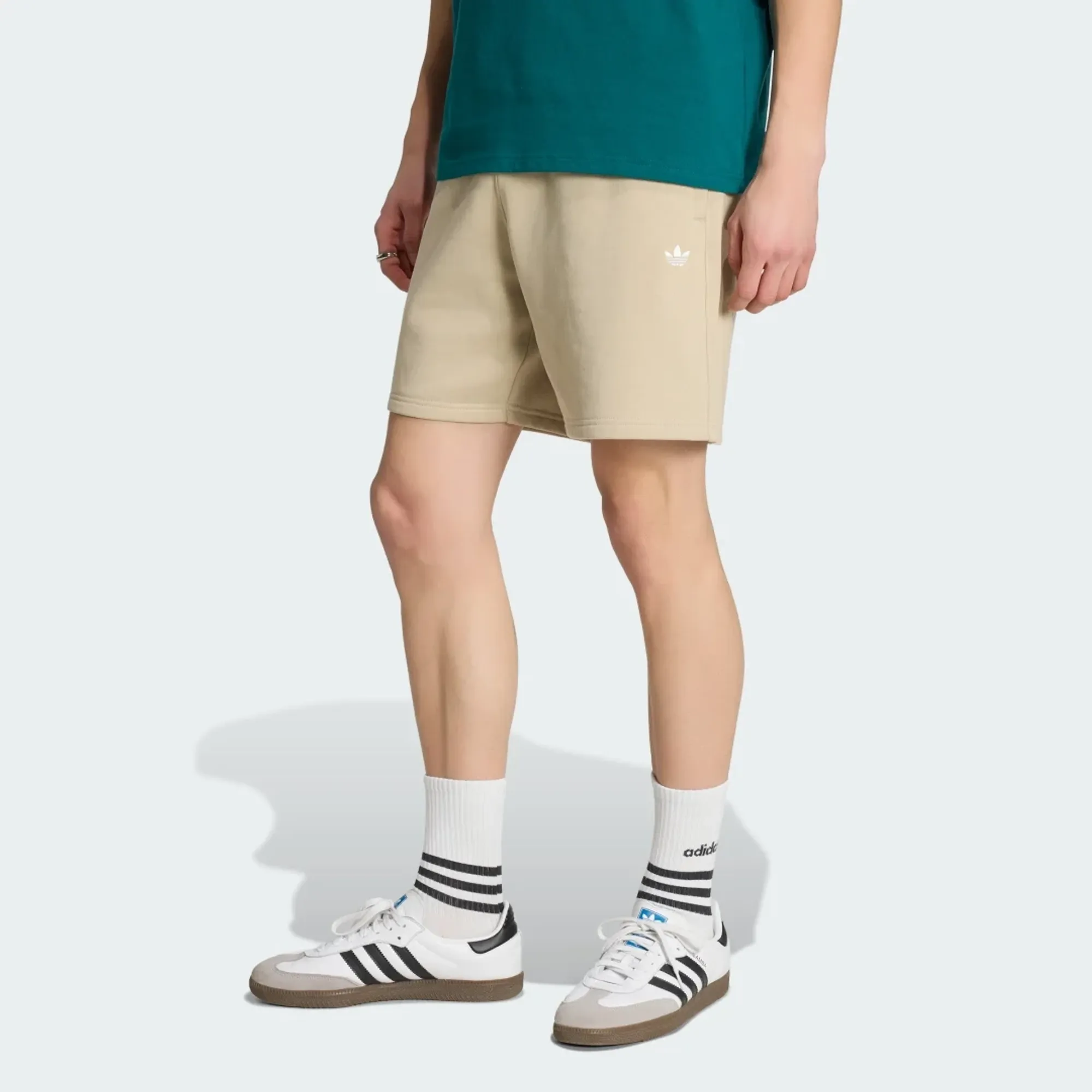 adidas TREFOIL ESSENTIALS FLEECE SHORTS