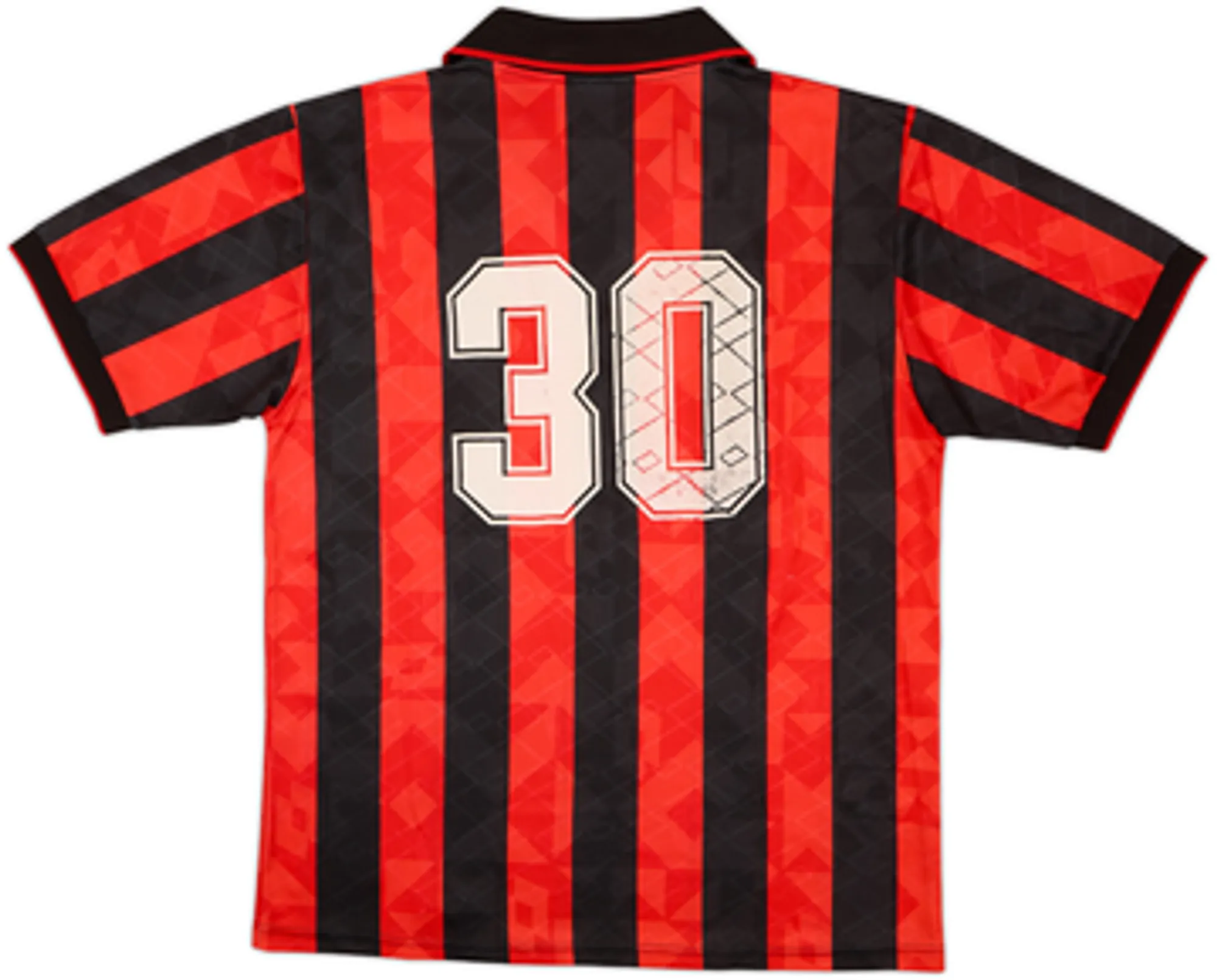 1995-96 AC Milan Home Shirt #30 - 6/10 - (XL)