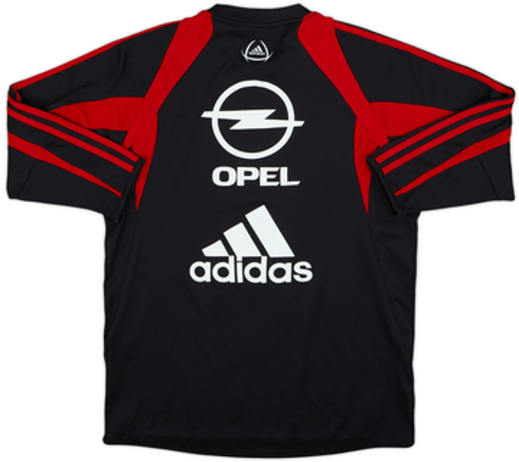 2004-05 AC Milan adidas ClimaWarm Sweat Top - 8/10 - (XL.Boys)